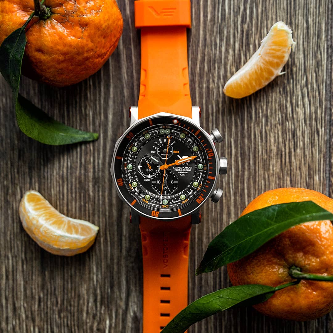 zegarek Vostok Europe YM86-620A506 Lunokhod-2 Multifunctional Lunokhod mineralne utwardzane - miniatura 7