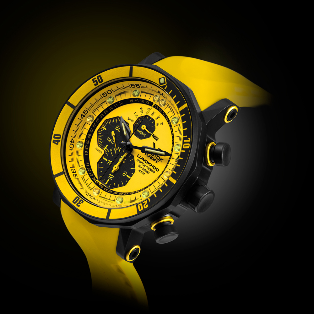 Vostok Europe YM86-620C504 zegarek męski sportowy Lunokhod pasek - miniatura 4