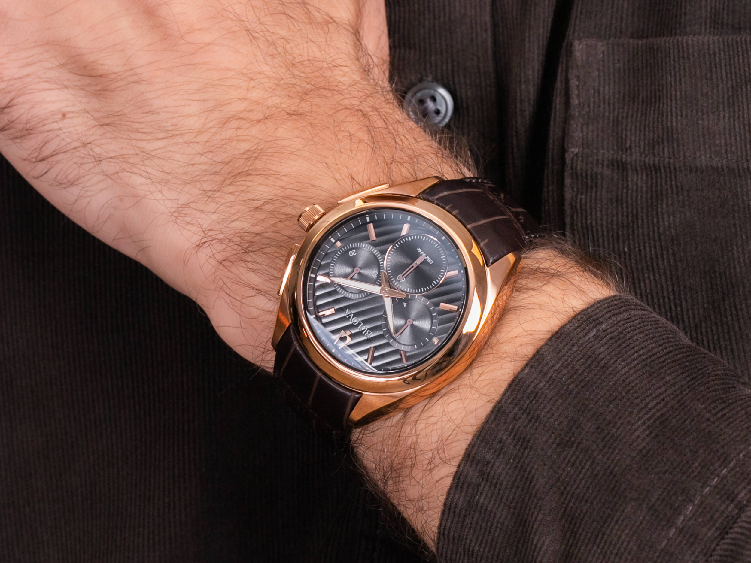 Bulova 97A124 zegarek elegancki CURV - miniatura 2