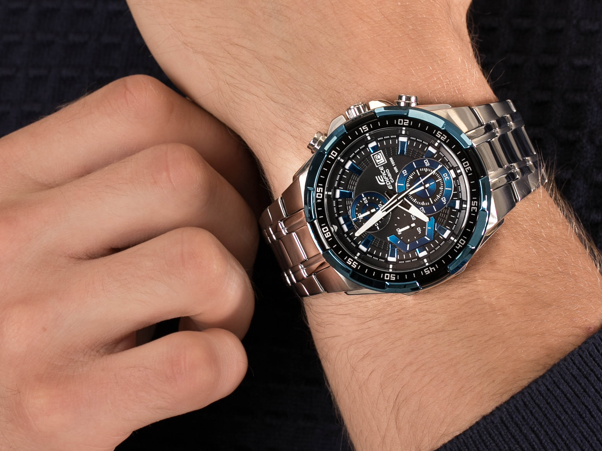 Edifice EFR-539D-1A2VUEF zegarek klasyczny EDIFICE Momentum - miniatura 2