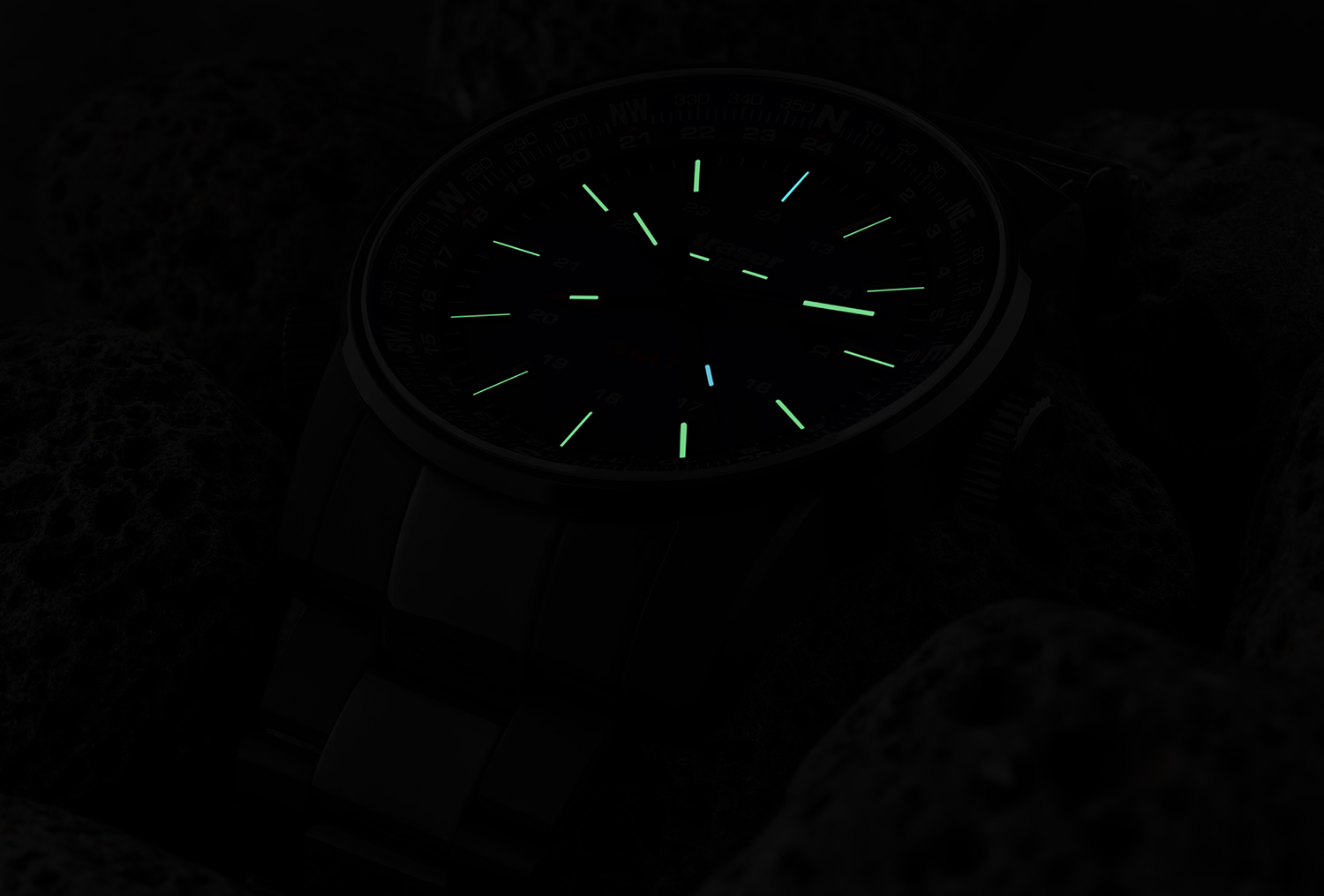 Traser TS-109524 zegarek męski sportowy P68 Pathfinder GMT bransoleta - miniatura 7