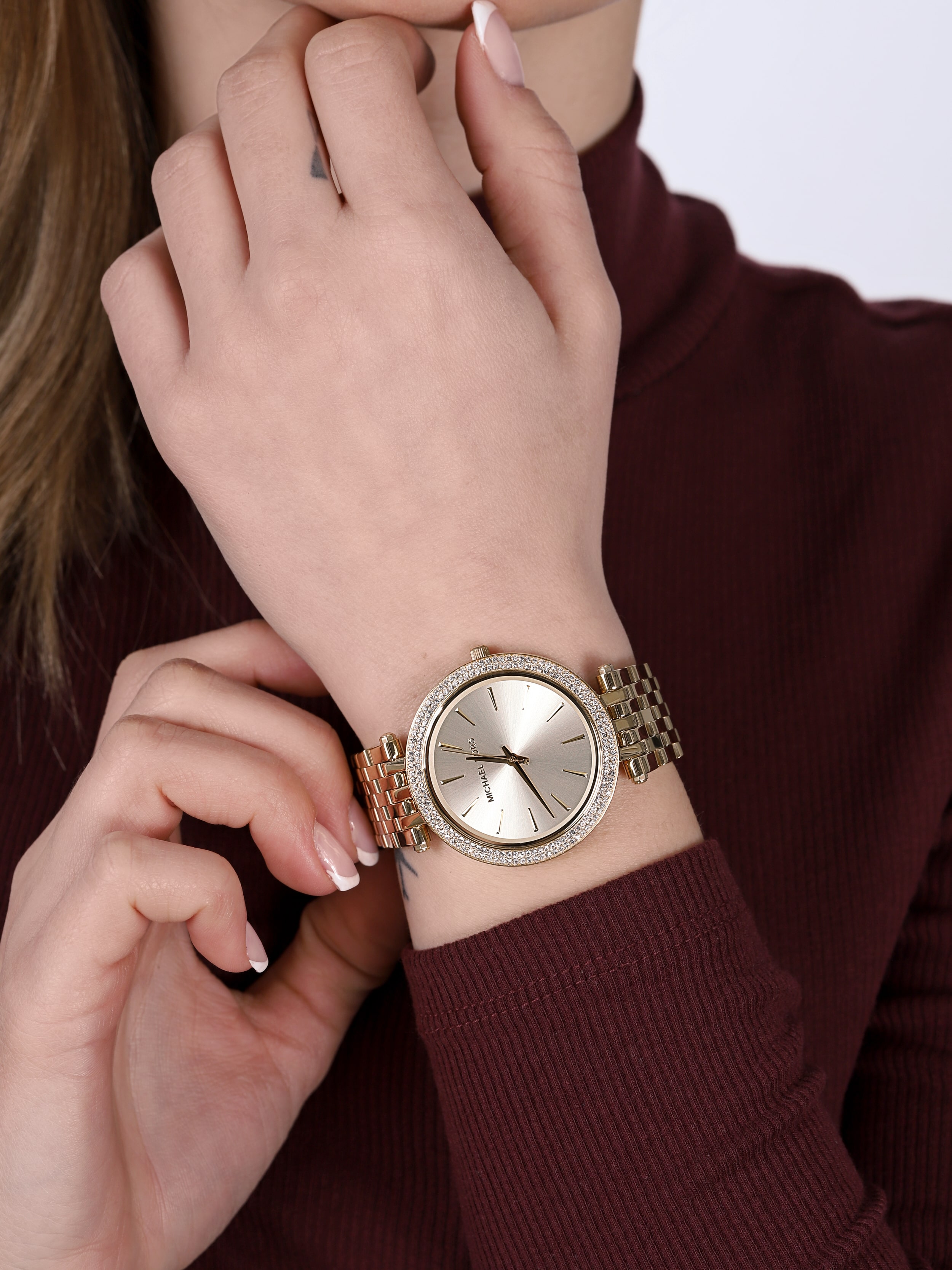 DARCI Gold Stainless Steel 39mm Michael Kors MK3191 - hover