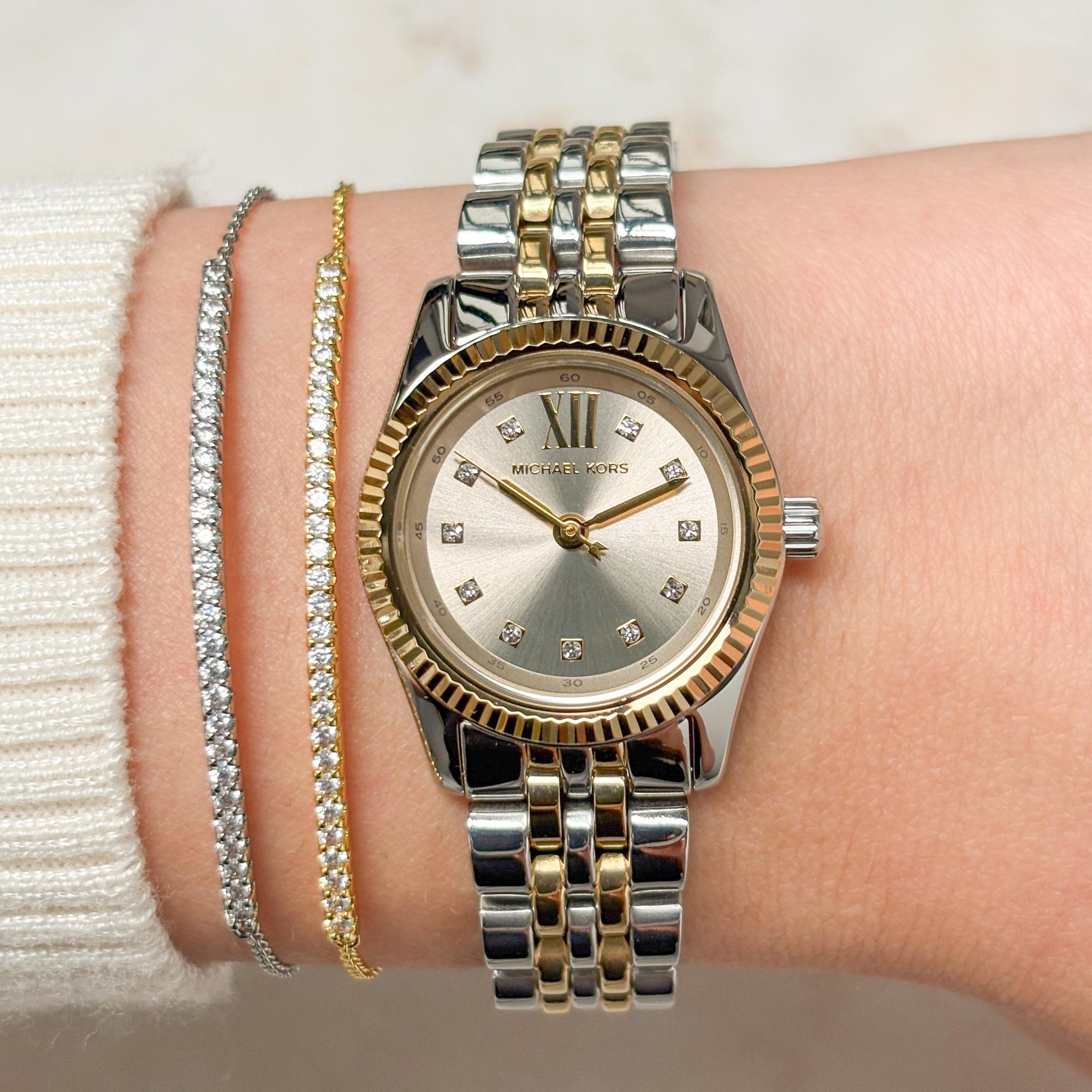 zegarek Michael Kors MK4815SET srebrny Damskie