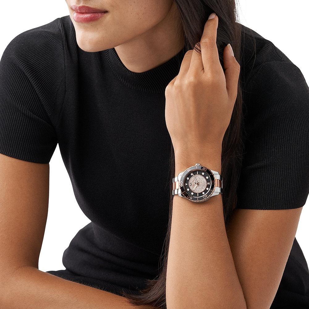 zegarek Michael Kors MK6960 srebrny Runway - miniatura 5
