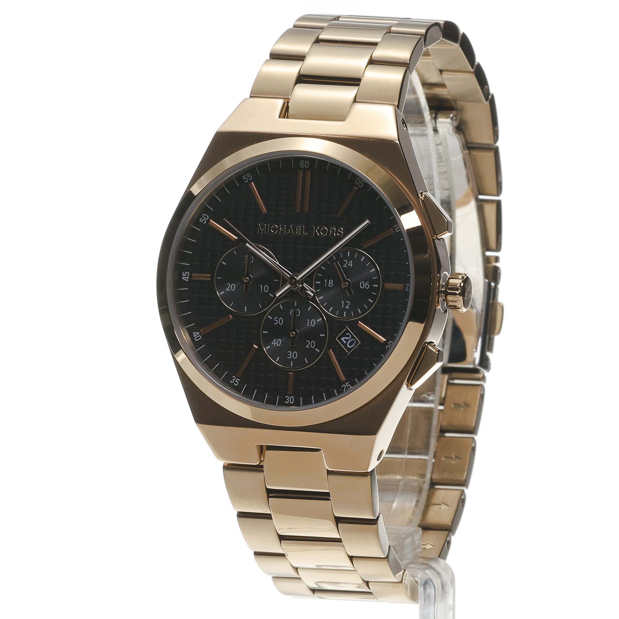 zegarek Michael Kors MK9119 kwarcowy męski Męskie LENNOX Rose Gold Stainless Steel 41mm - miniatura 2