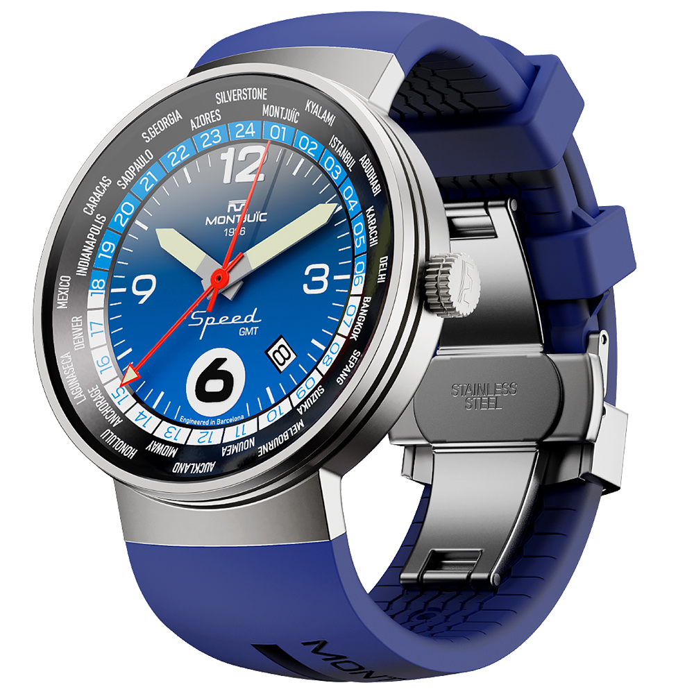 zegarek MJ30404S srebrny Speed GMT - miniatura 2