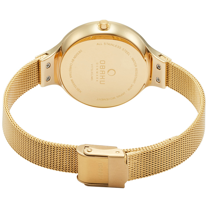Obaku Denmark V173LXGJMG Slim SKY - DUSK zegarek damski fashion/modowy mineralne - miniatura 6