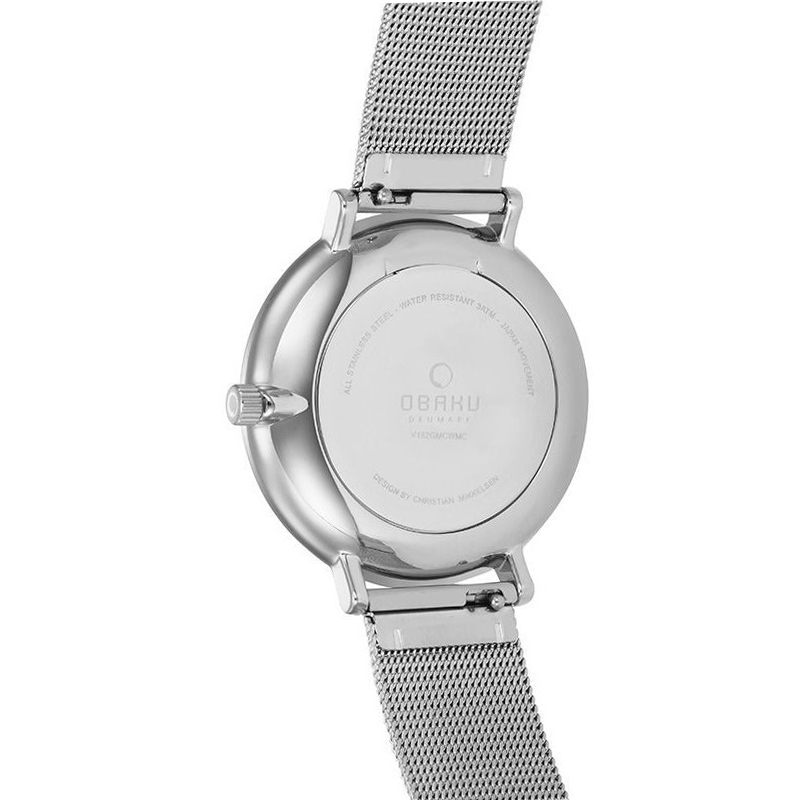 Obaku Denmark V182GMCWMC męski zegarek Slim bransoleta - miniatura 6