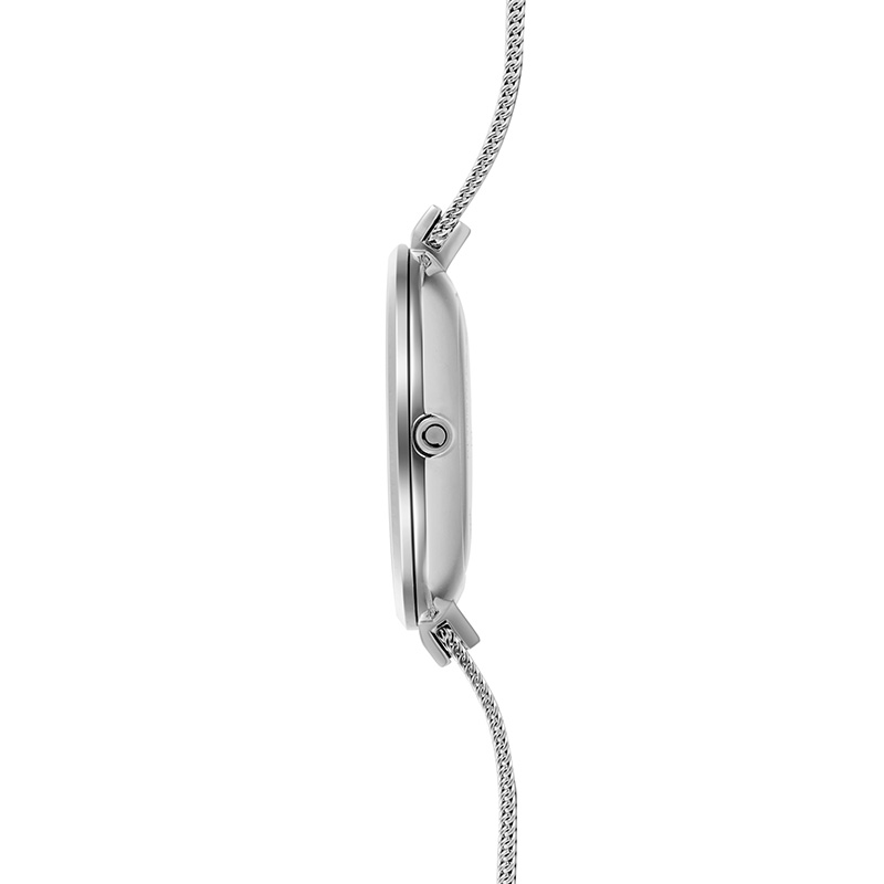 zegarek Obaku Denmark V225LXCIMC kwarcowy damski Slim BLOMME - STEEL - miniatura 2