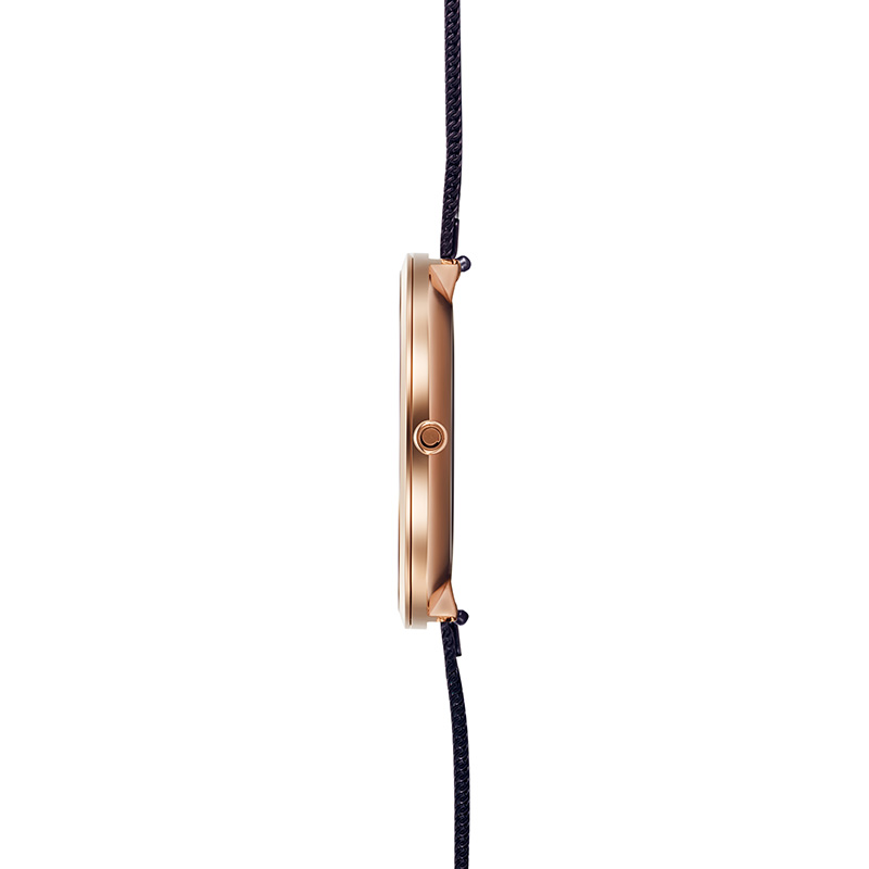 zegarek Obaku Denmark V227LXVNMN kwarcowy damski Slim DOK - WALNUT - miniatura 6