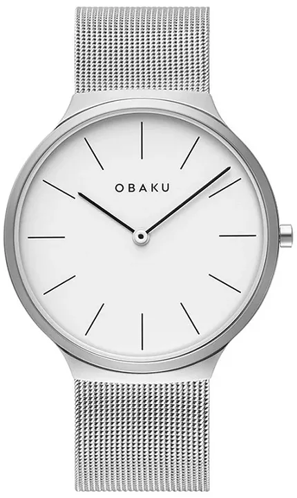 Obaku Denmark V240GXCWMC Slim ARK - STEEL - zdjęcie 1