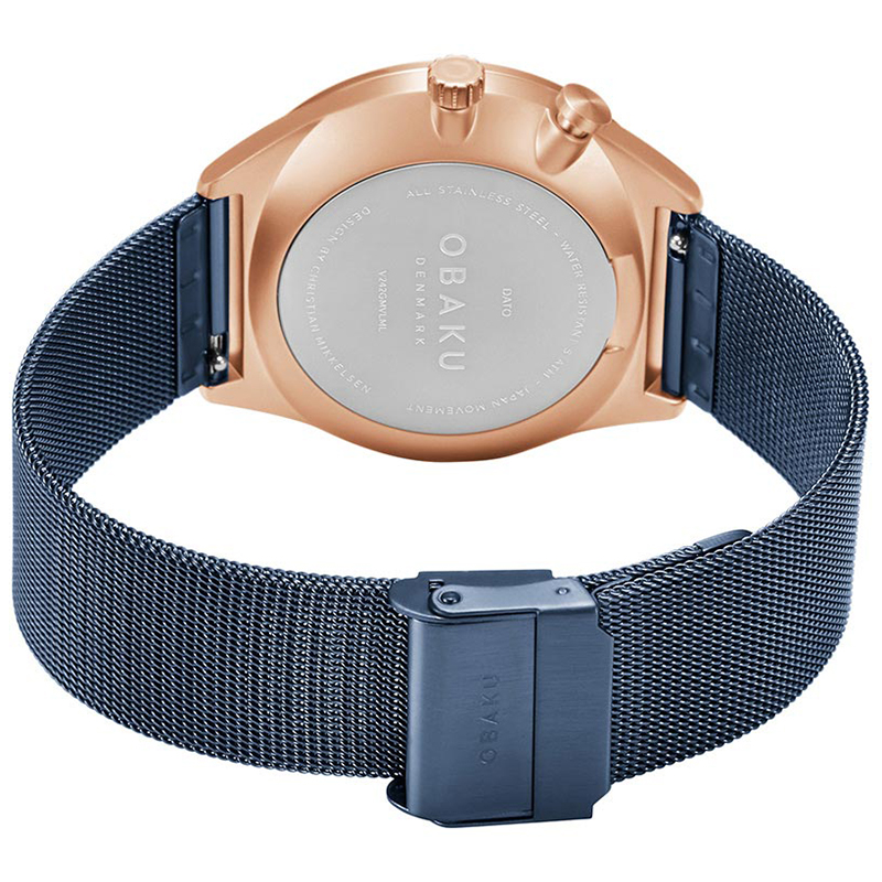Obaku Denmark V242GMVLML DATO - OCEAN zegarek klasyczny Slim - miniatura 4
