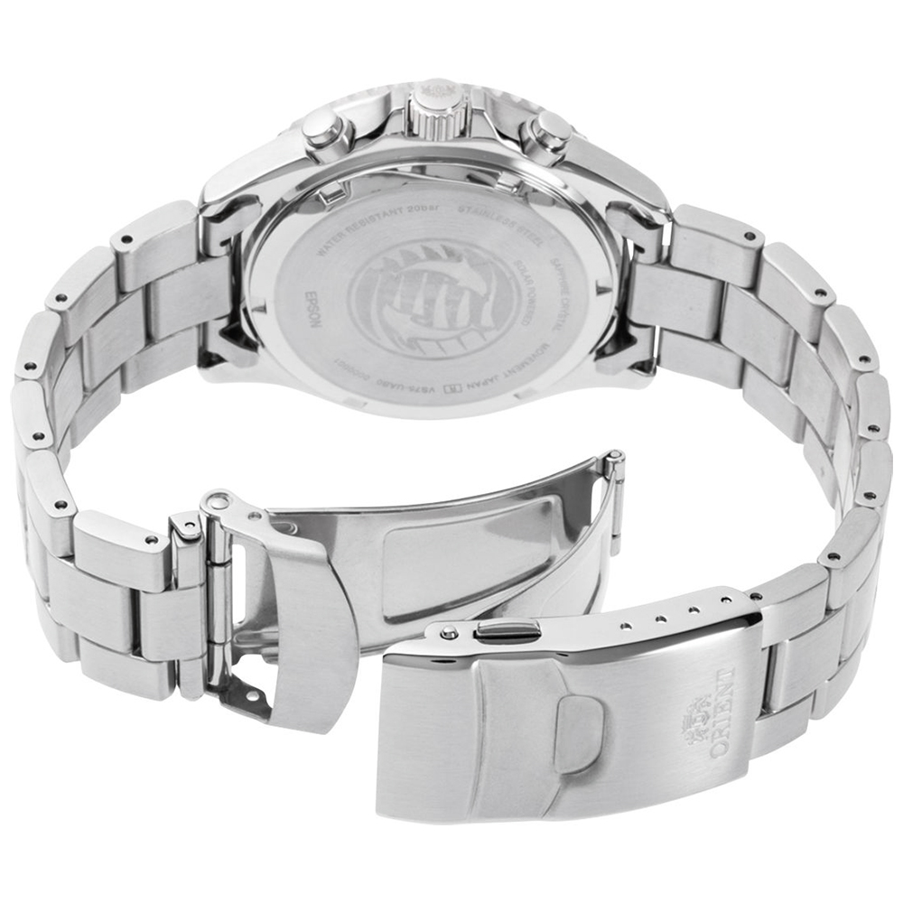 zegarek Orient RA-TX0202B10B męski z chronograf Sports - miniatura 3