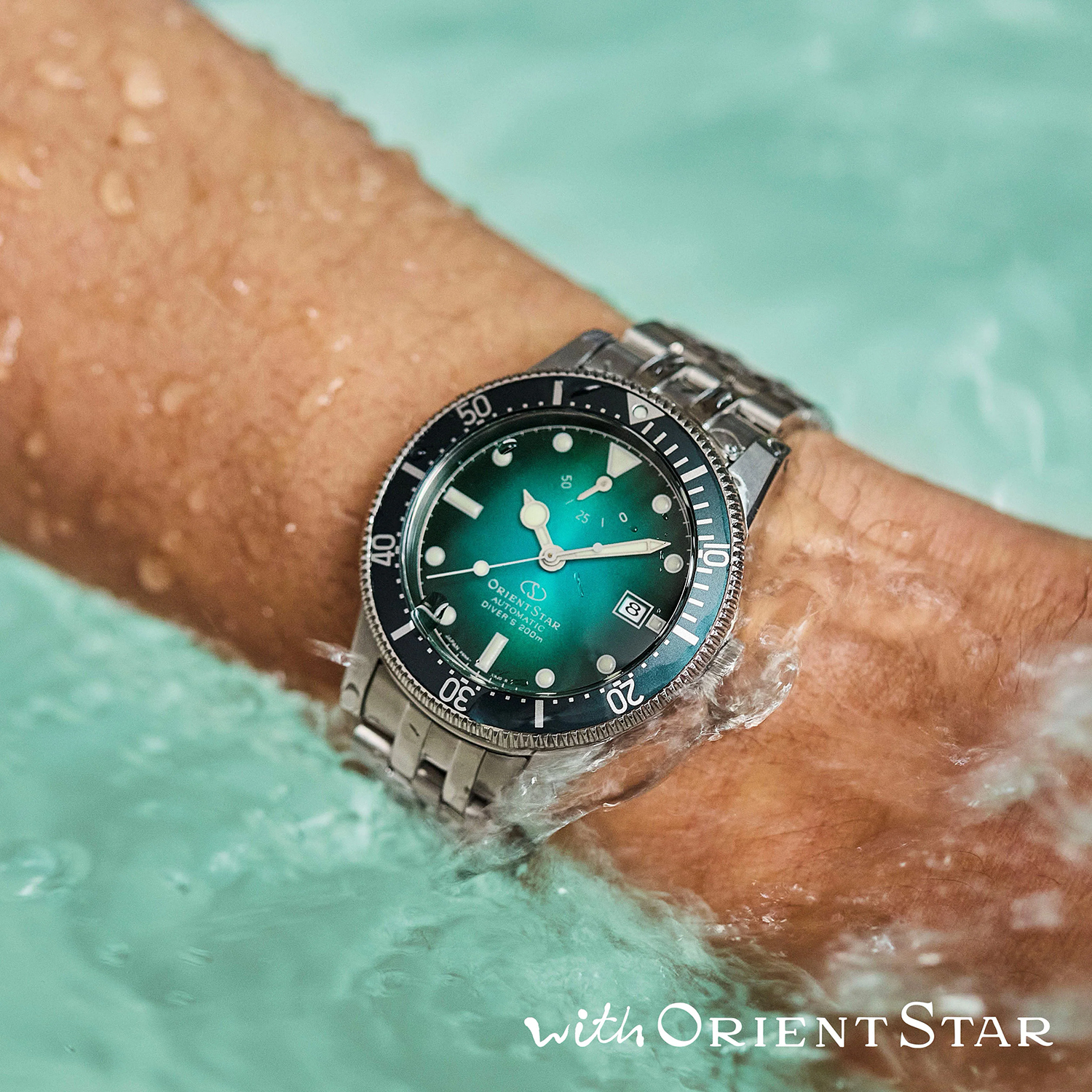 zegarek Orient Star RE-AU0602E00B automatyczny męski Classic Classic Automatic Divers 200m - miniatura 6