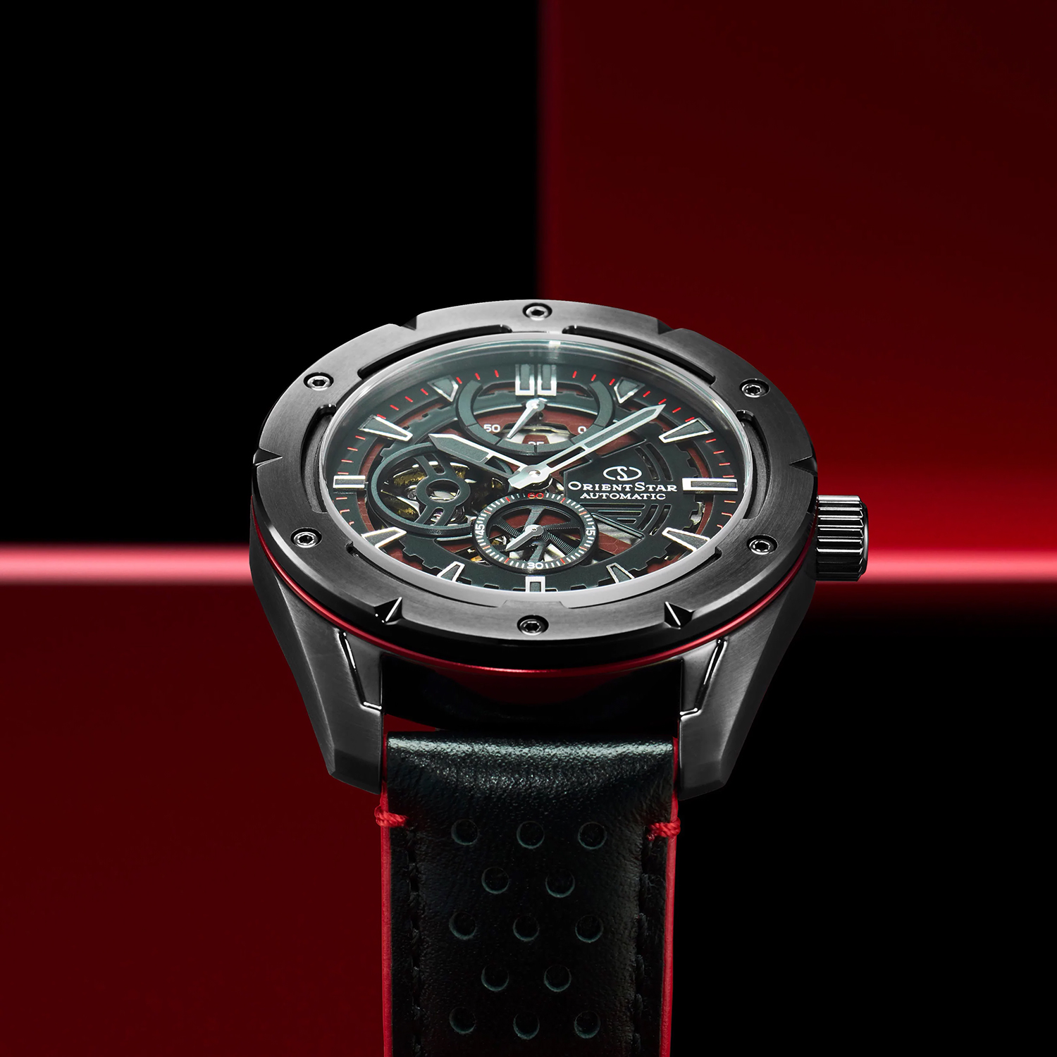 zegarek Orient Star RE-AV0A03B00B automatyczny męski Sports Avant-garde Skeleton Automatic - miniatura 5