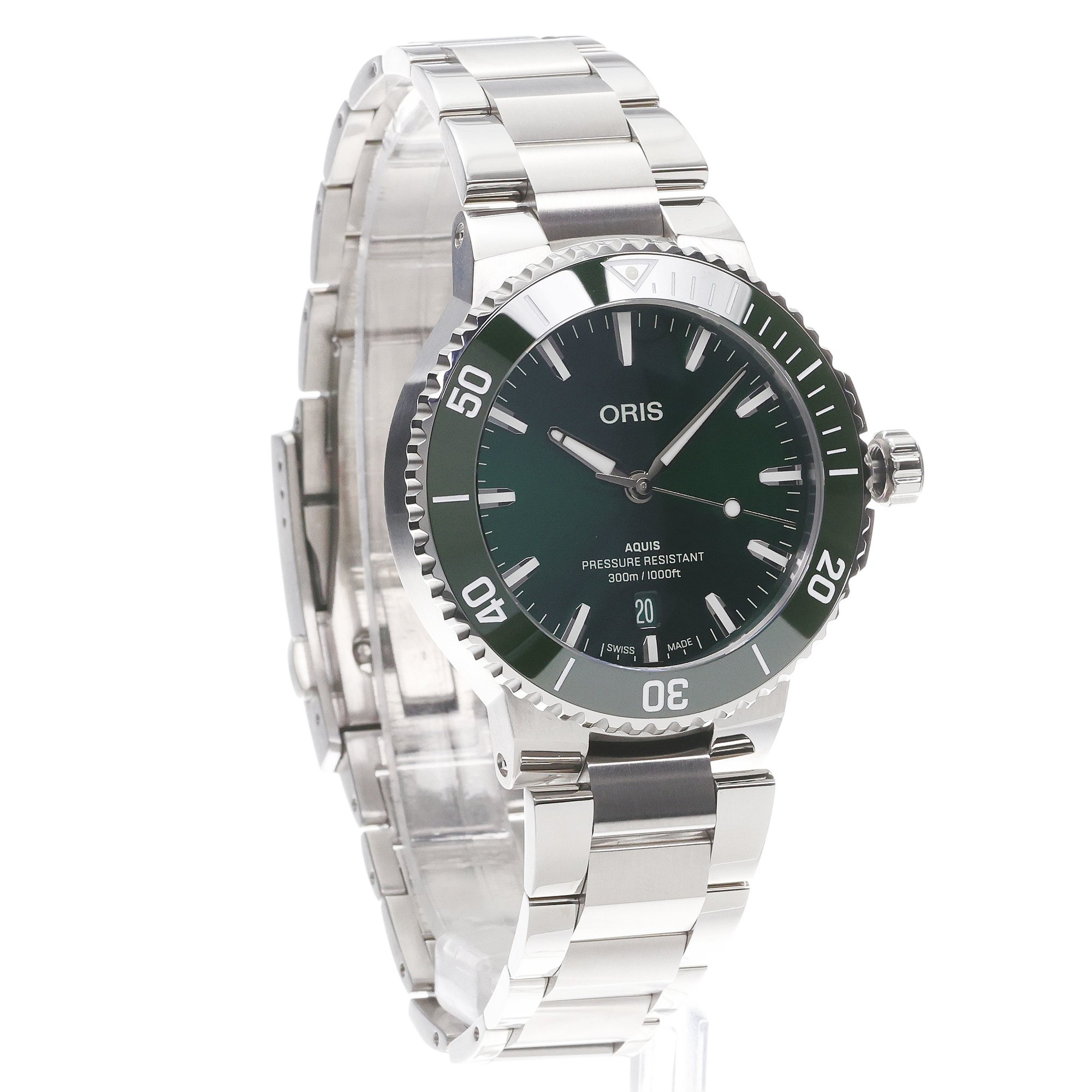 zegarek Oris 01 733 7787 4157-07 8 22 04PEB automatyczny męski Aquis AQUIS DATE