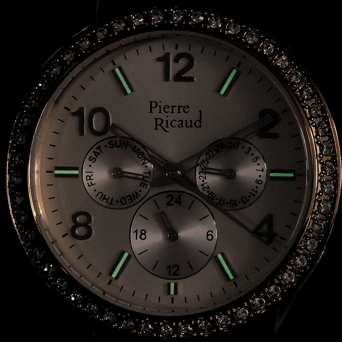 zegarek Pierre Ricaud P210692V53QFZ złoty Pasek