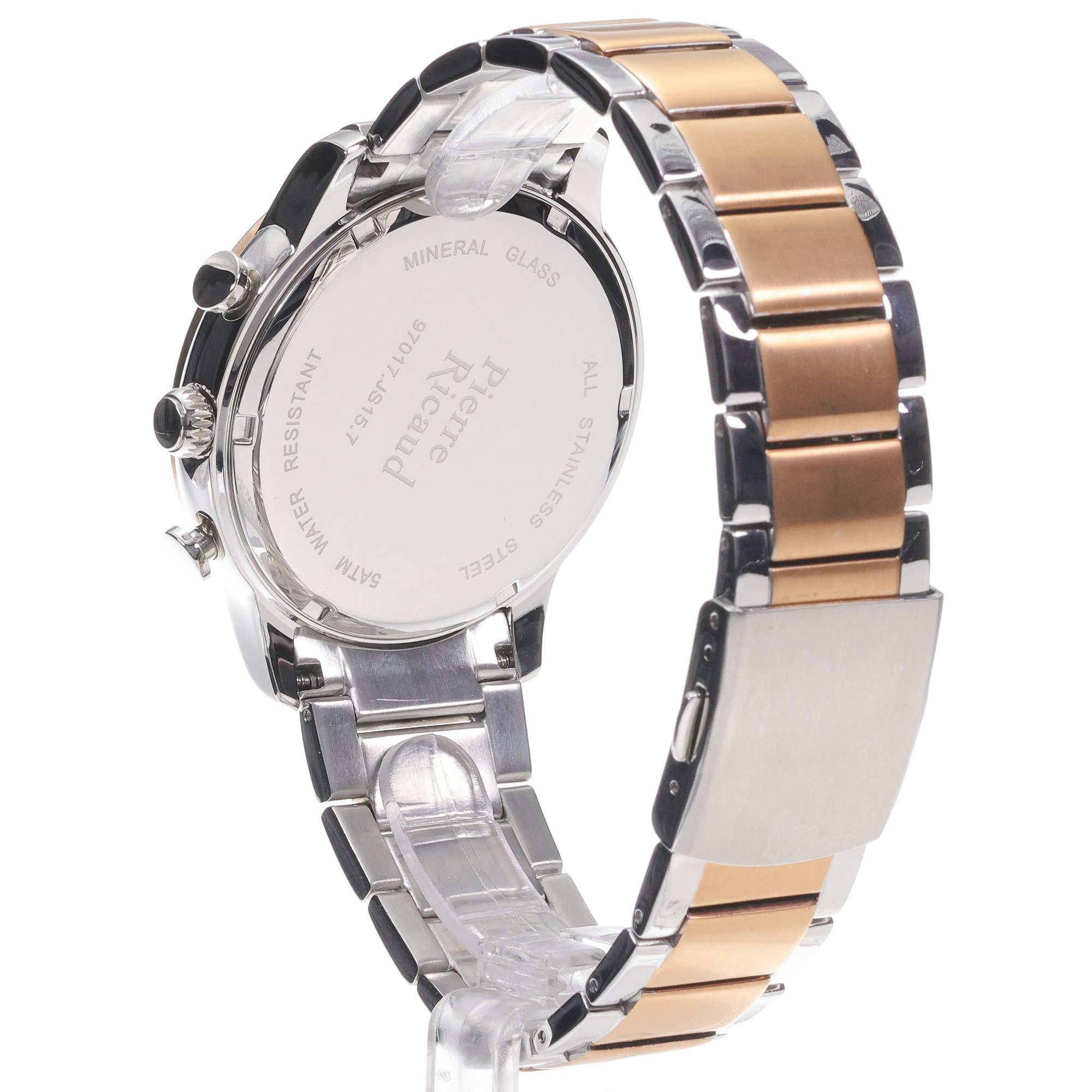 zegarek Pierre Ricaud P97017R123CH męski z chronograf Bransoleta
