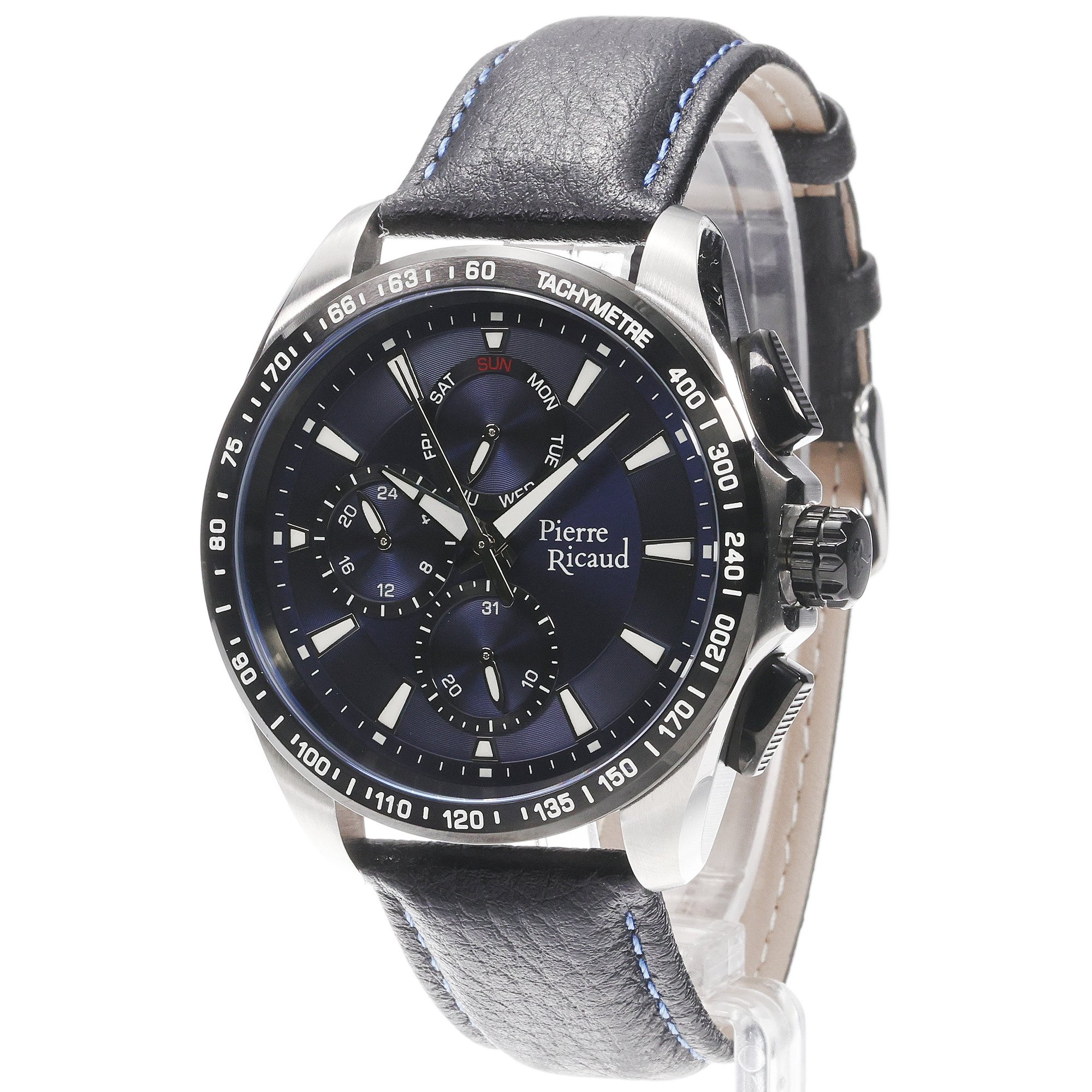 zegarek Pierre Ricaud P97235Y215QF srebrny Pasek