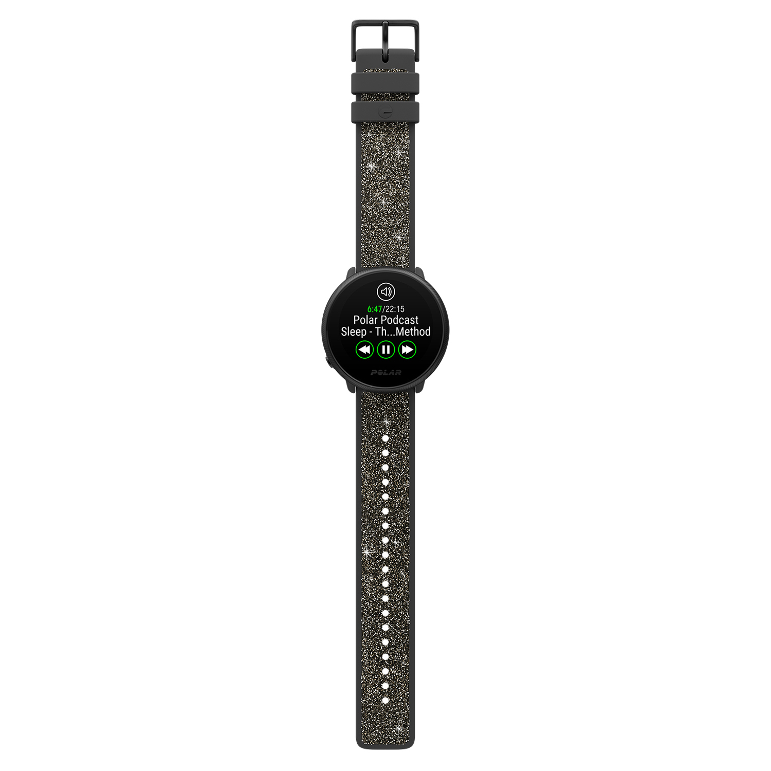 zegarek Polar 725882061139 Ignite 2 czarny z paskiem z kryształkami damski z gps Polar - miniatura 3