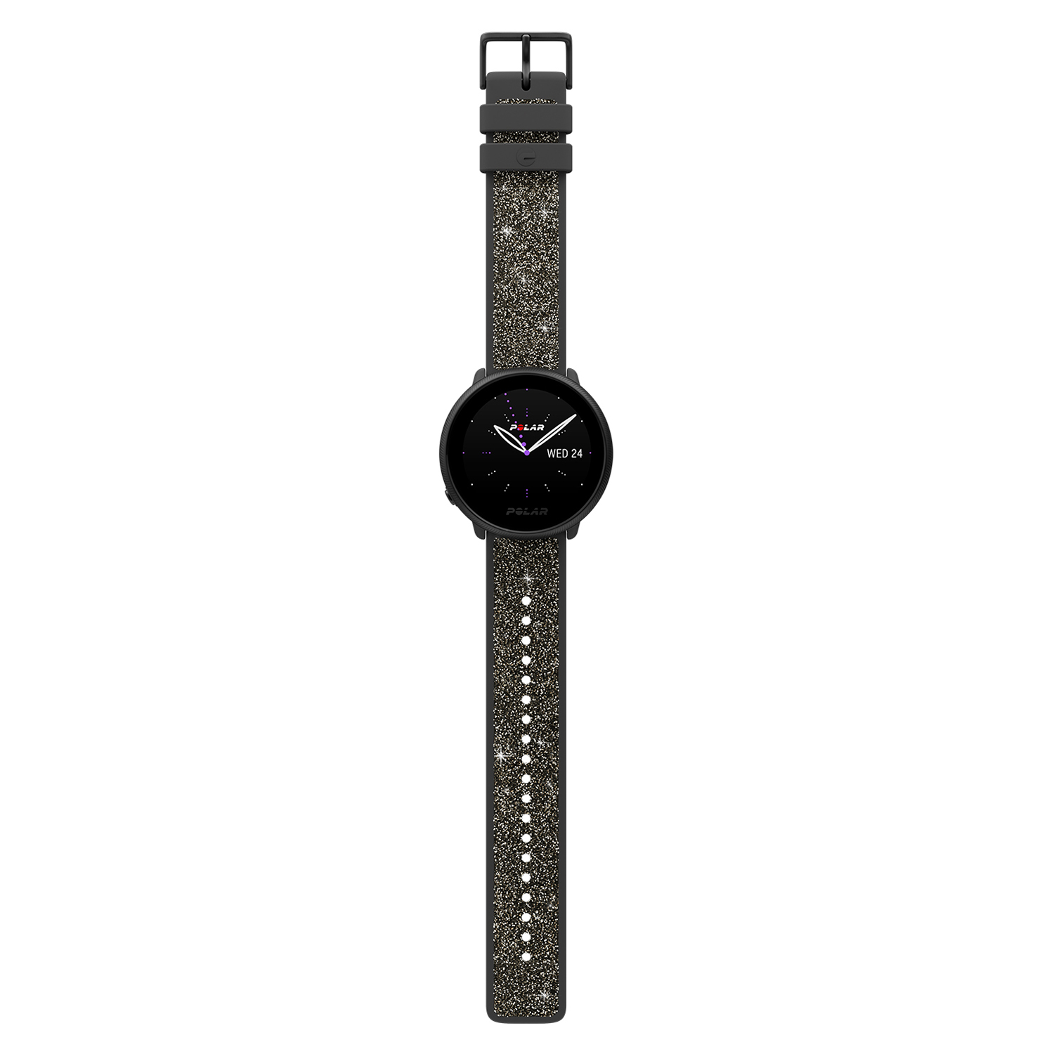zegarek Polar 725882061139 kwarcowy damski Polar Ignite 2 czarny z paskiem z kryształkami - miniatura 5