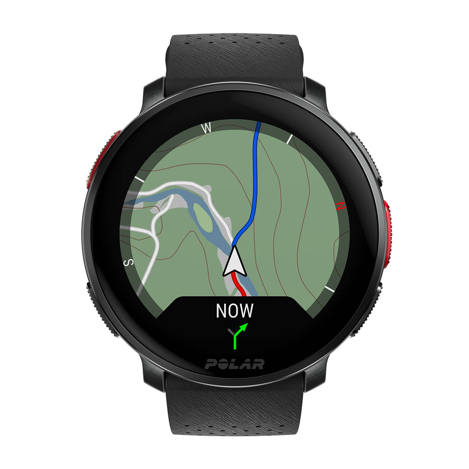 zegarek Polar 725882064437 kwarcowy męski Vantage V3 Night Black - miniatura 3