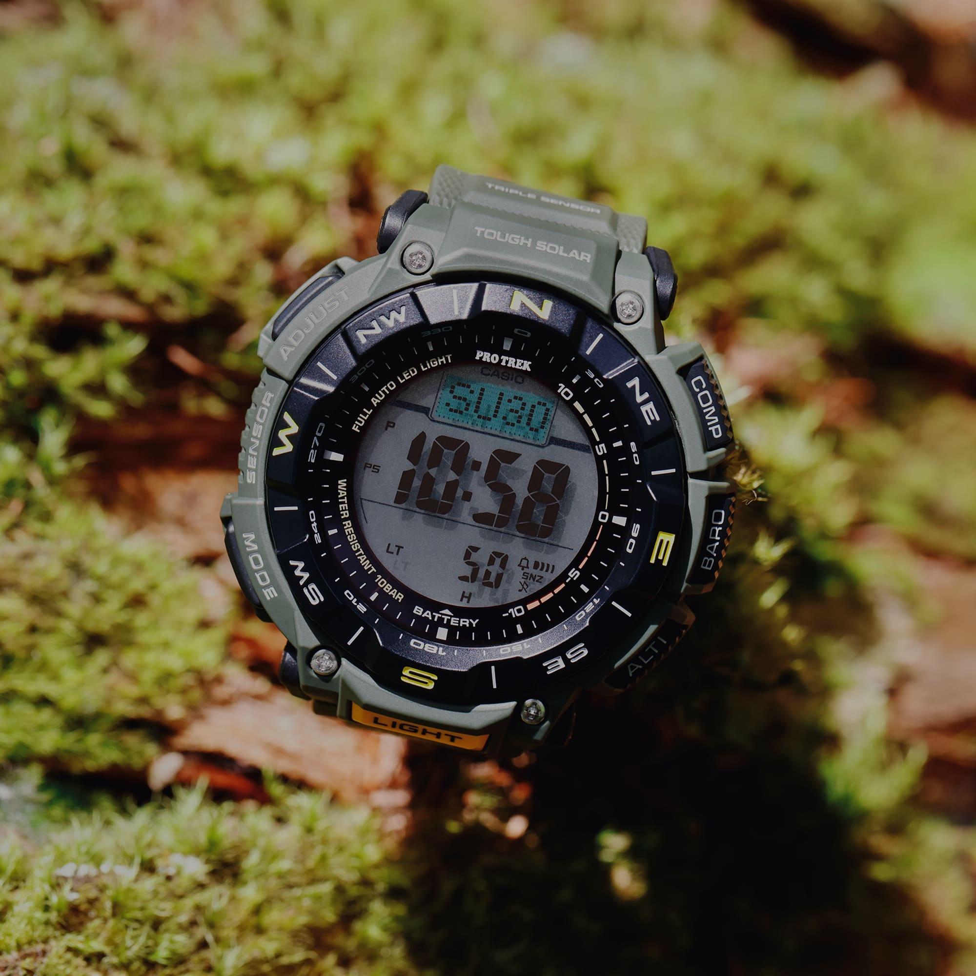 zegarek ProTrek PRG-340-3ER ProTrek mineralne - miniatura 12