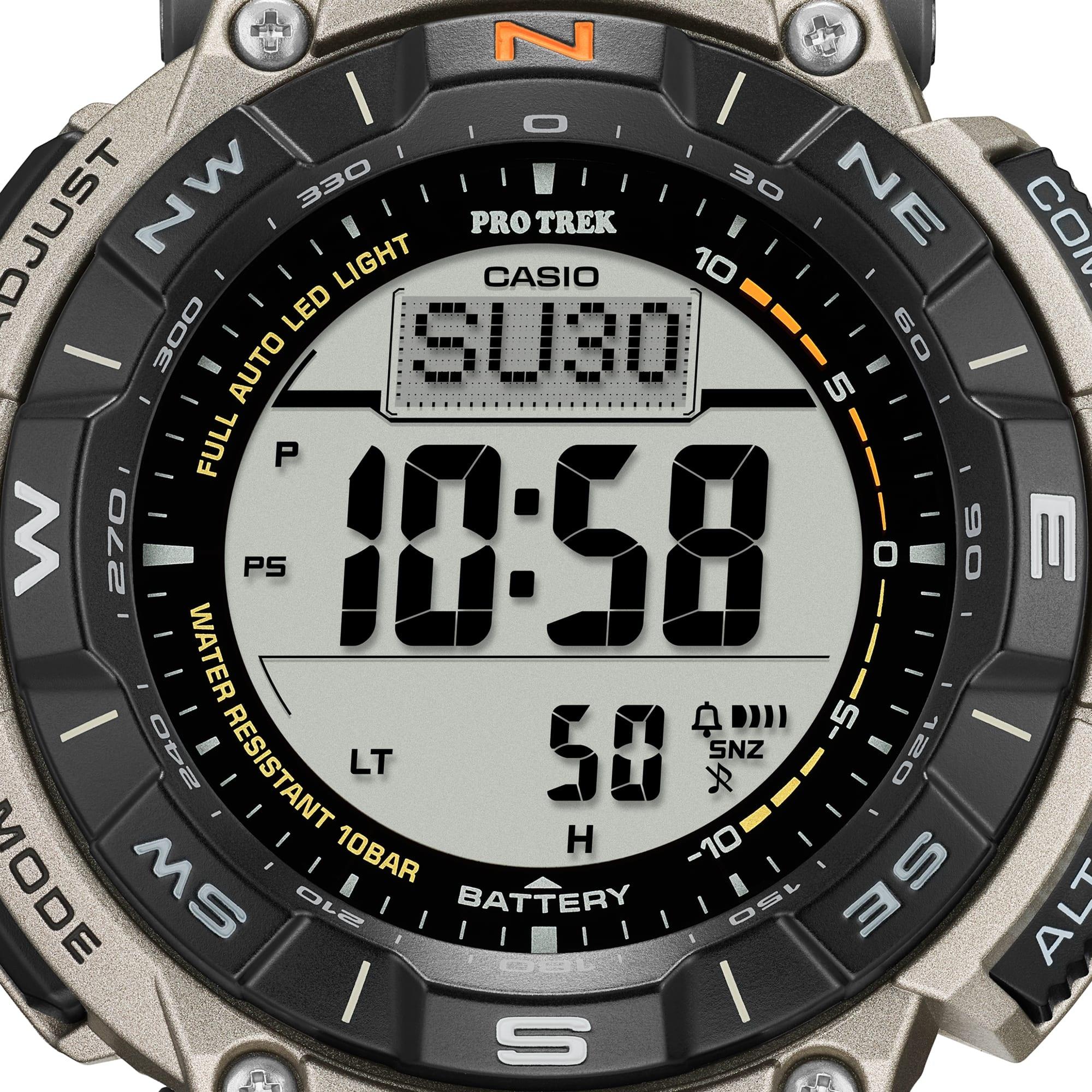 zegarek ProTrek PRG-340T-7ER solar męski ProTrek - miniatura 6