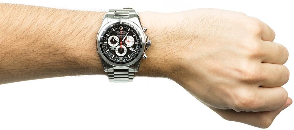 zegarek Roamer 220837 41 55 20 męski z tachometr Rockshell Mark III - miniatura 3