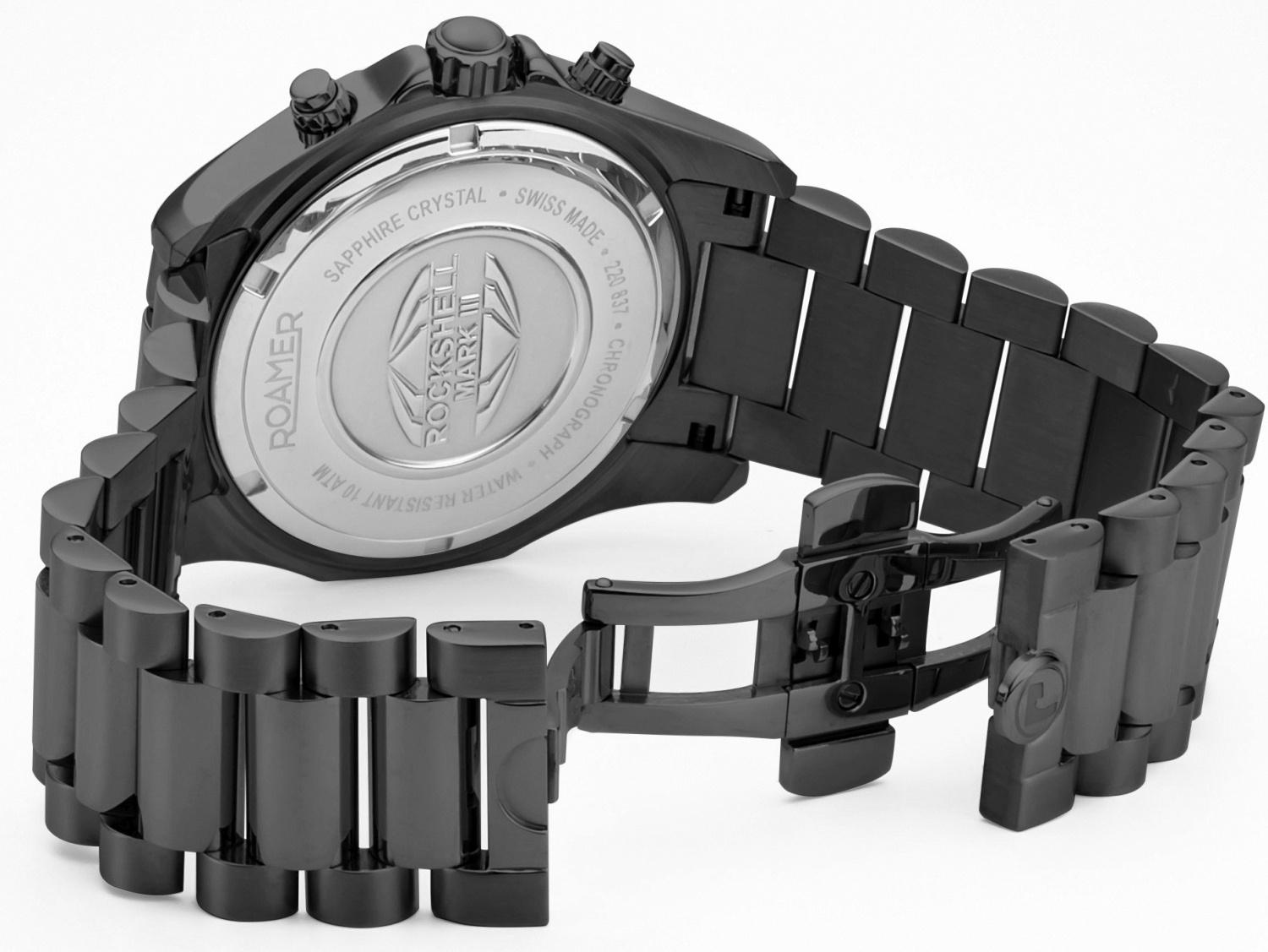 zegarek Roamer 220837 45 85 50 męski z tachometr Rockshell Mark III - miniatura 3