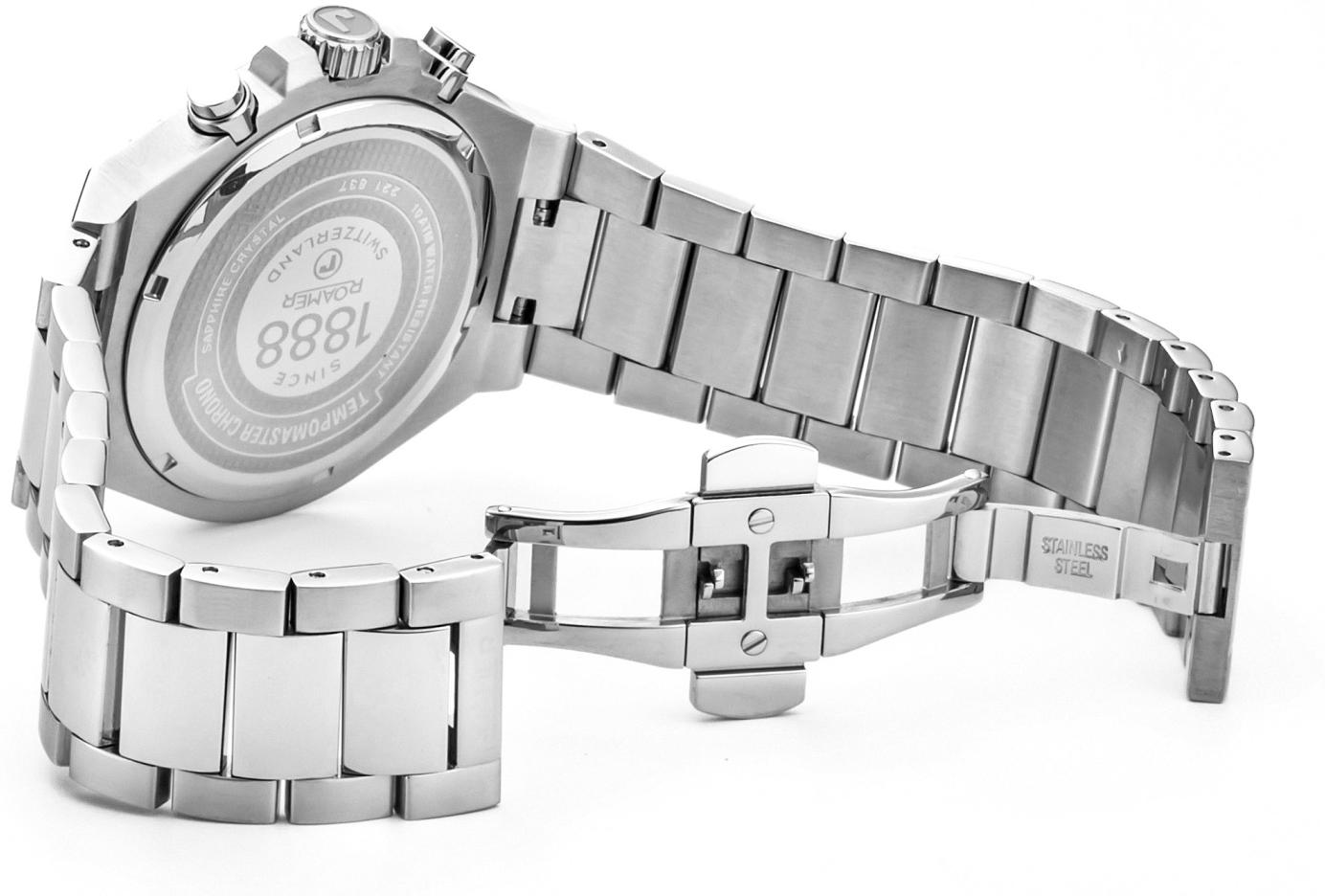zegarek Roamer 221837 41 55 20 męski z chronograf Tempomaster Chrono - miniatura 3