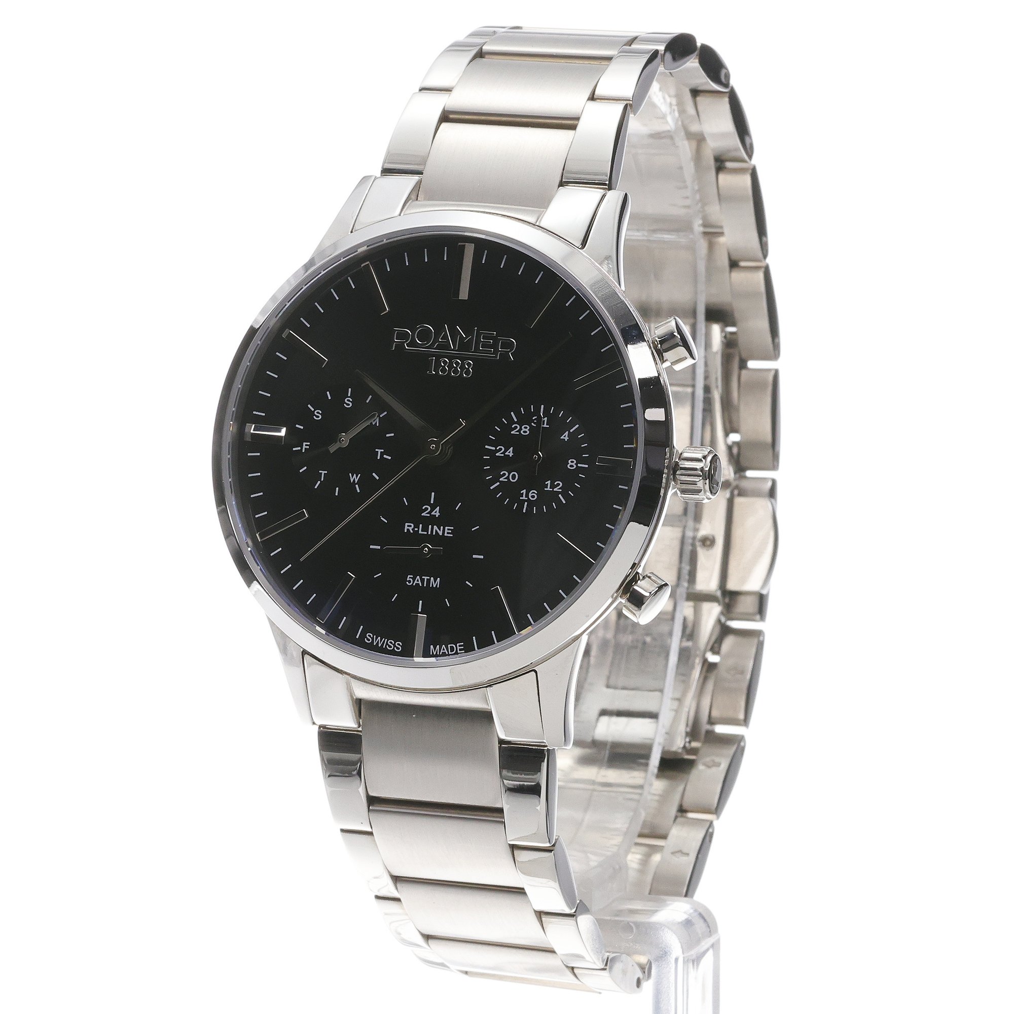 zegarek Roamer 718982 41 55 70 srebrny R-Line - miniatura 2