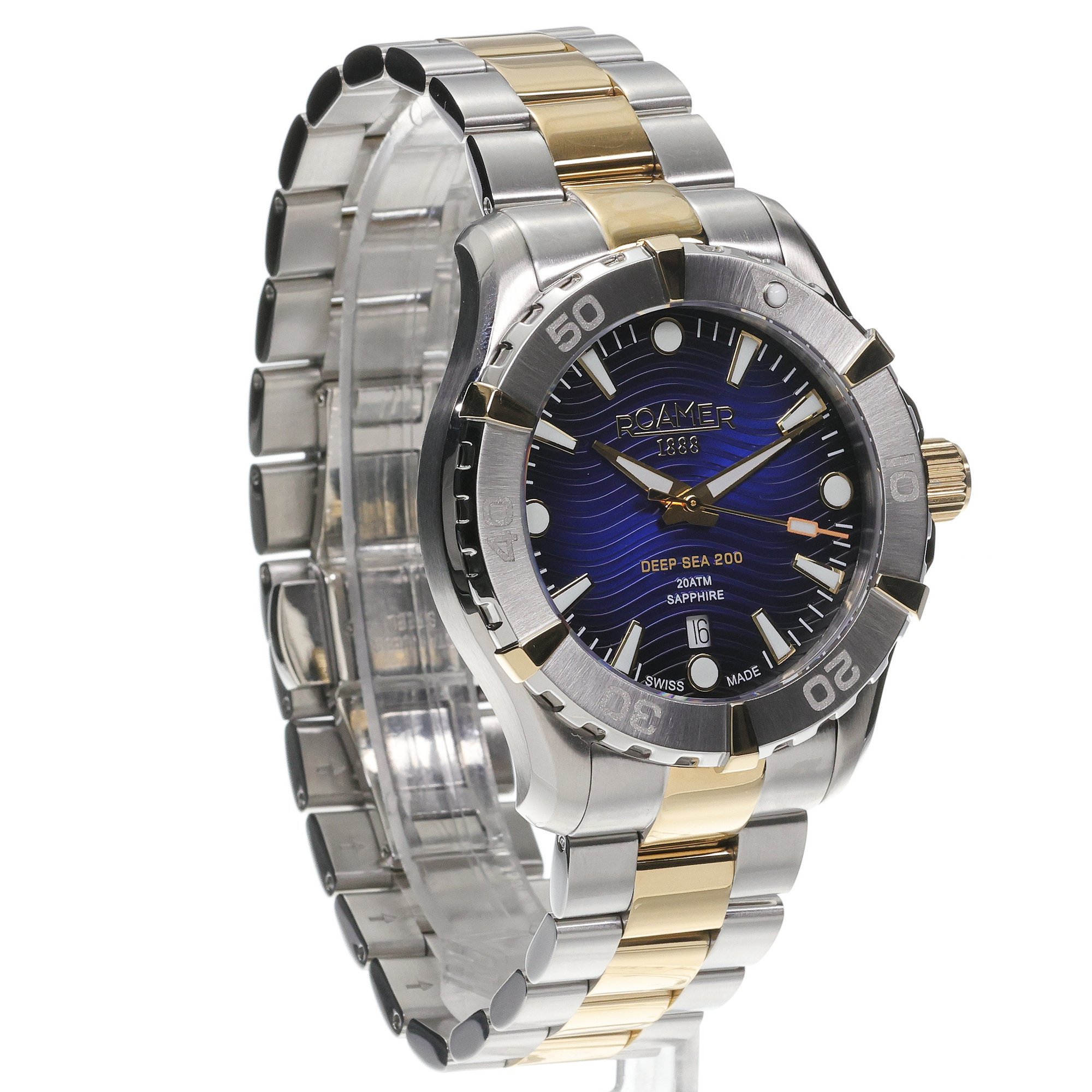 zegarek Roamer 860833 47 45 70 kwarcowy męski Deep Sea Deep Sea 200 - miniatura 3