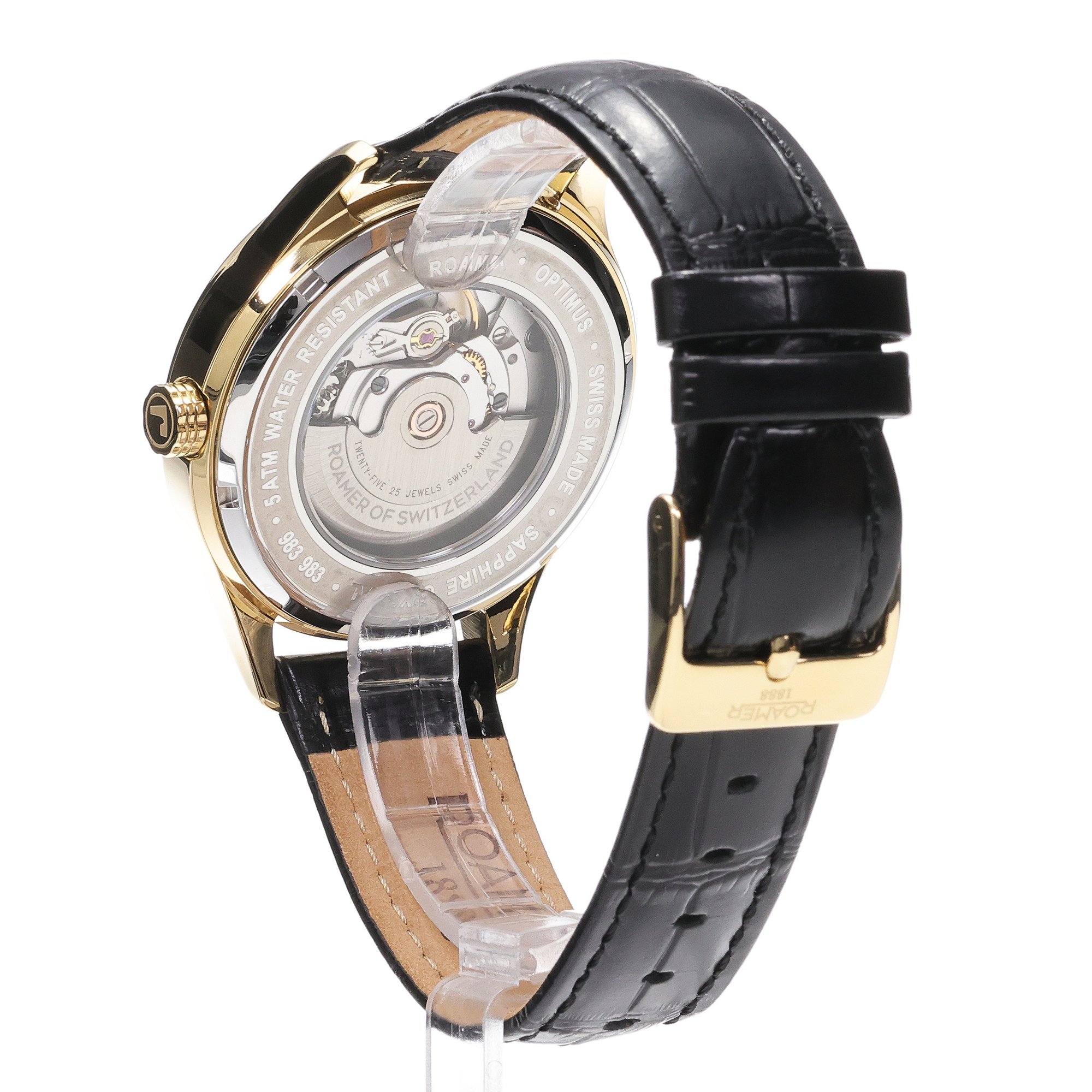 zegarek Roamer 983983 48 35 05 automatyczny męski Optimus - miniatura 4