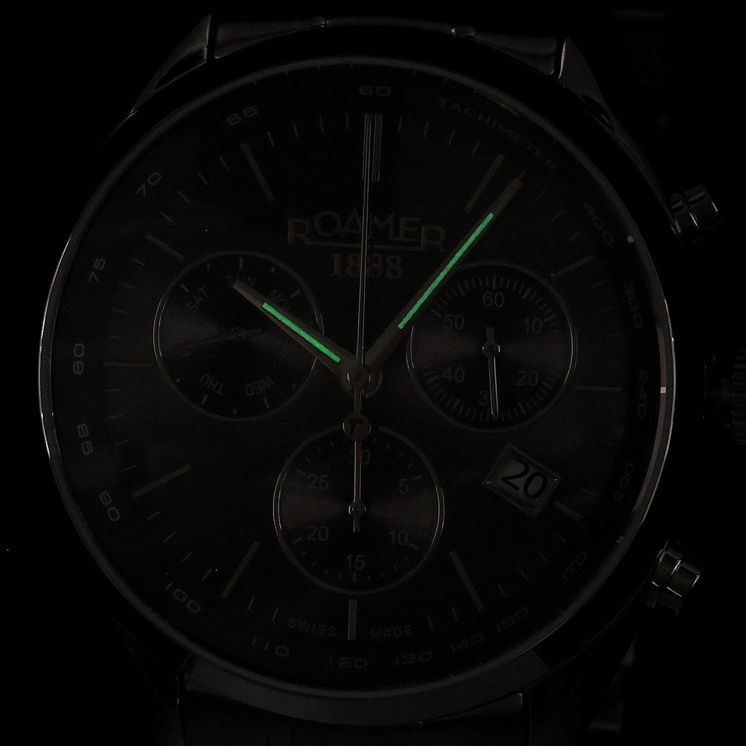 zegarek Roamer 993819 41 85 20 srebrny Pro Chrono - miniatura 5
