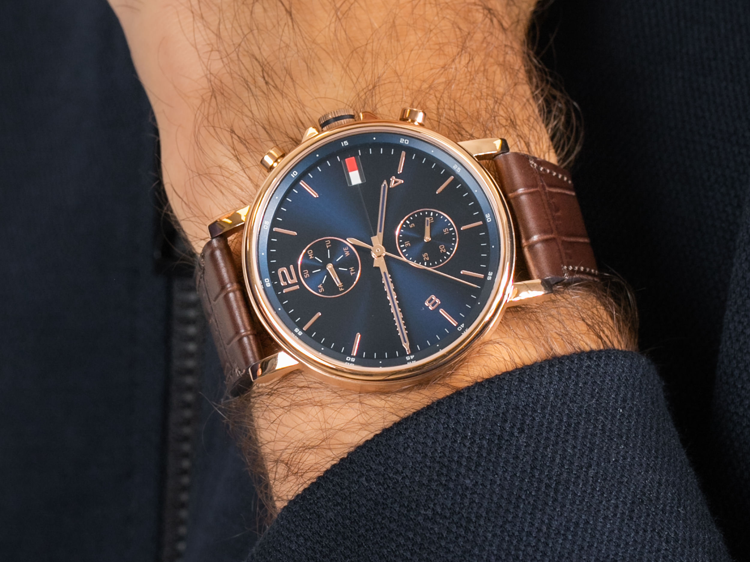 Tommy Hilfiger 1710418 zegarek klasyczny Męskie - miniatura 2