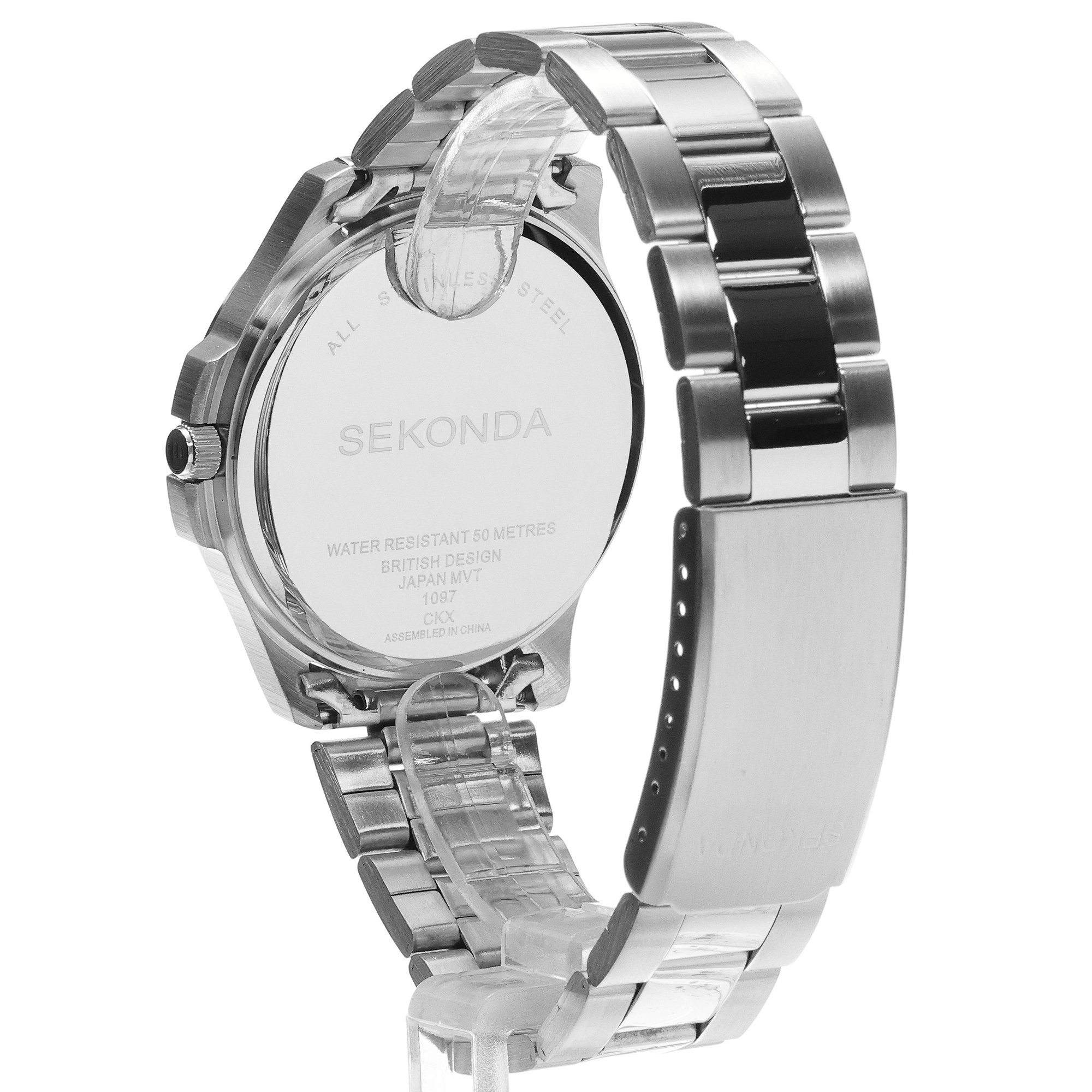 zegarek Sekonda 1097 srebrny Classic - miniatura 4