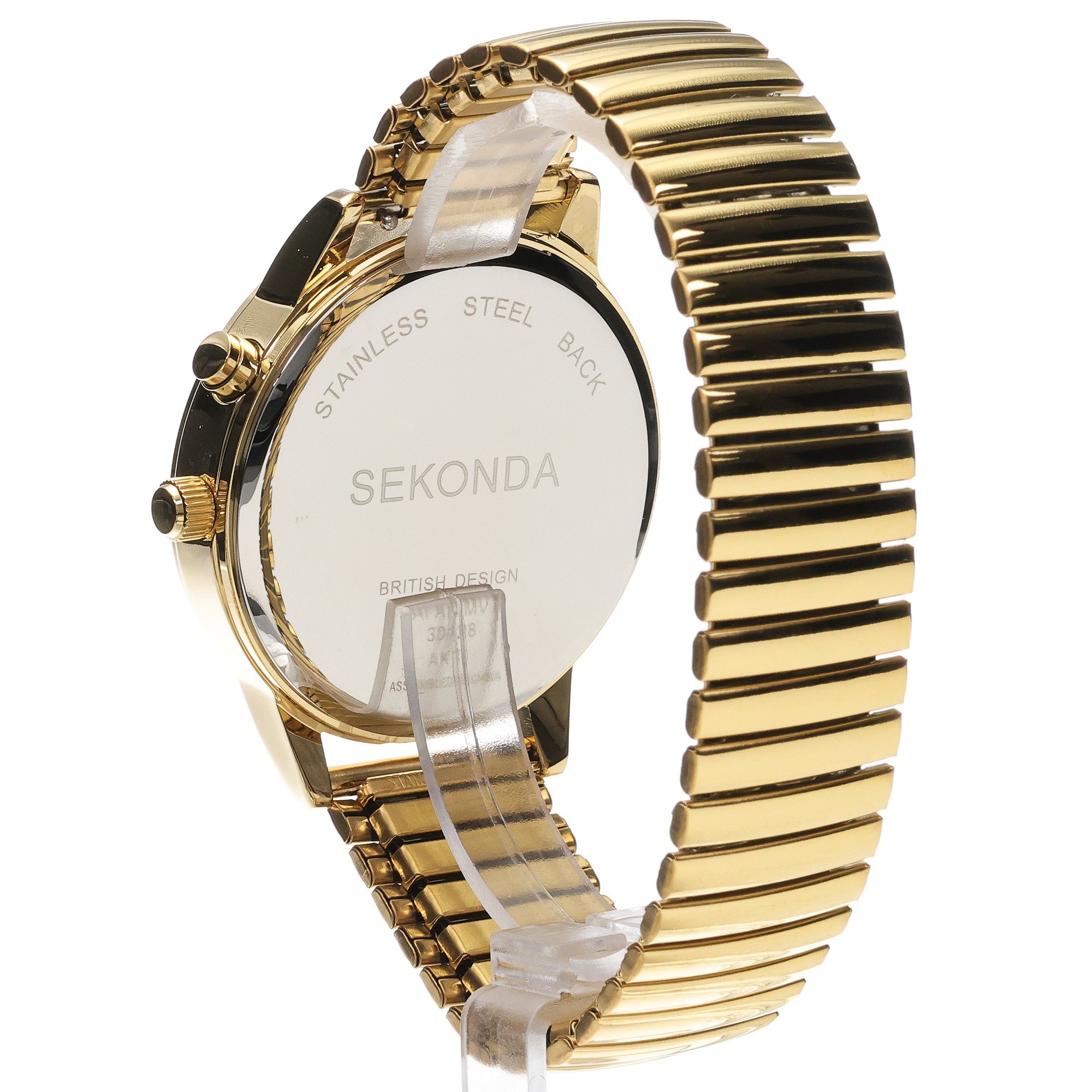 zegarek Sekonda 30128 złoty Classic - miniatura 4