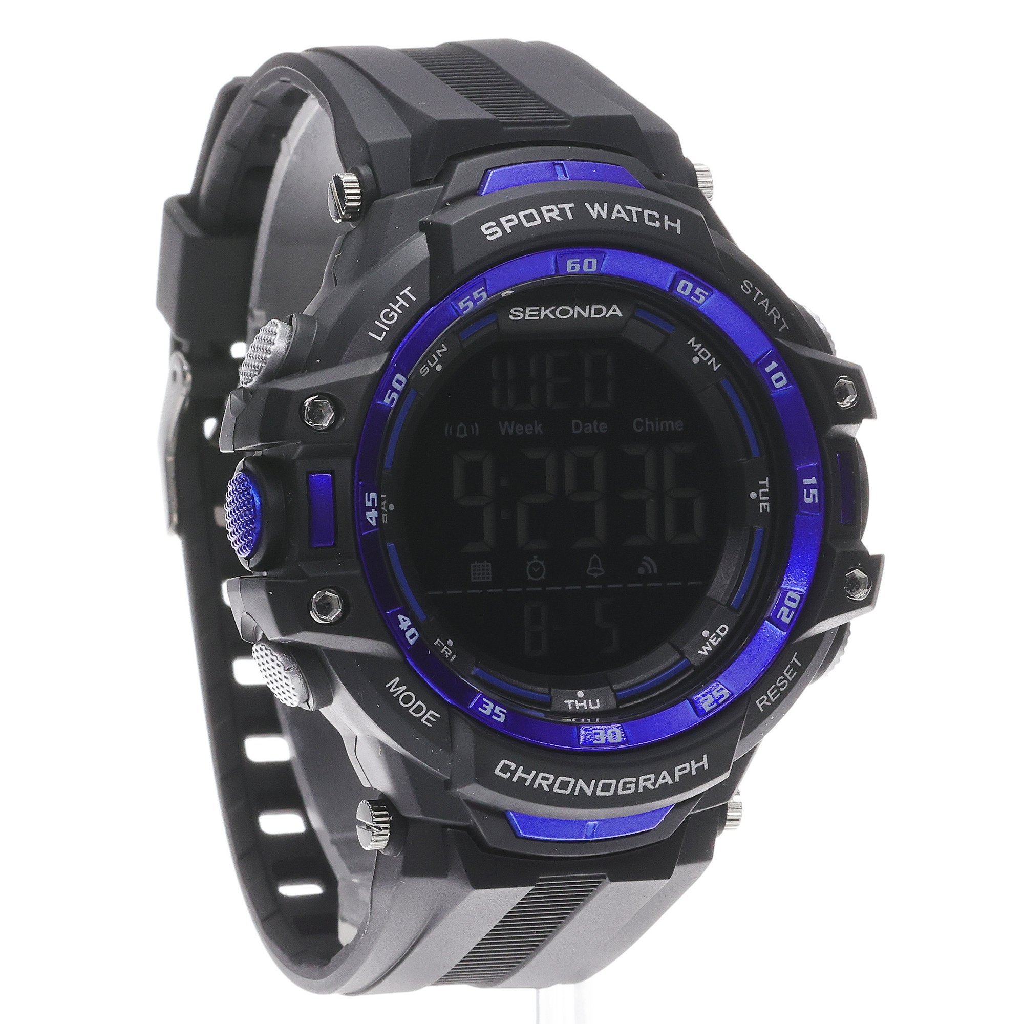 zegarek Sekonda 30163 czarny Digital - miniatura 3