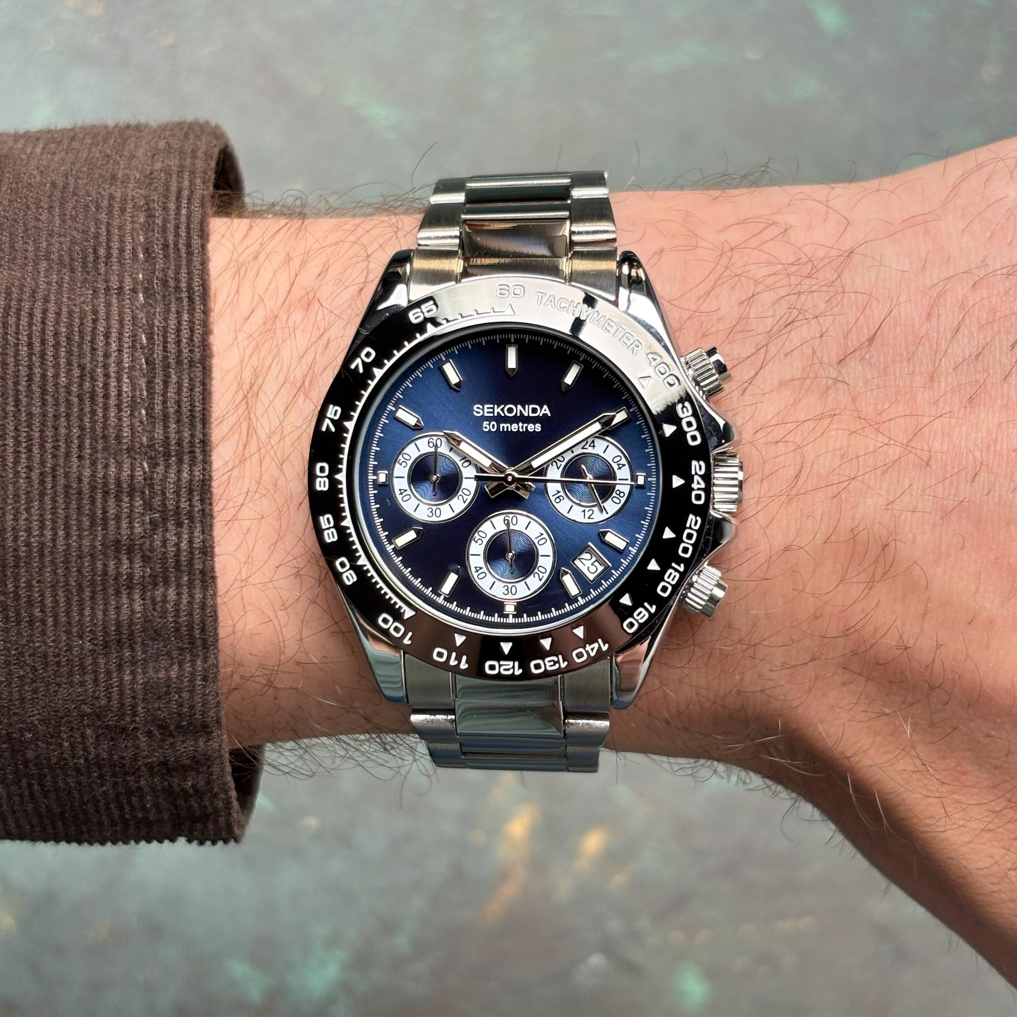 zegarek Sekonda 30200 Chronograph mineralne - miniatura 11