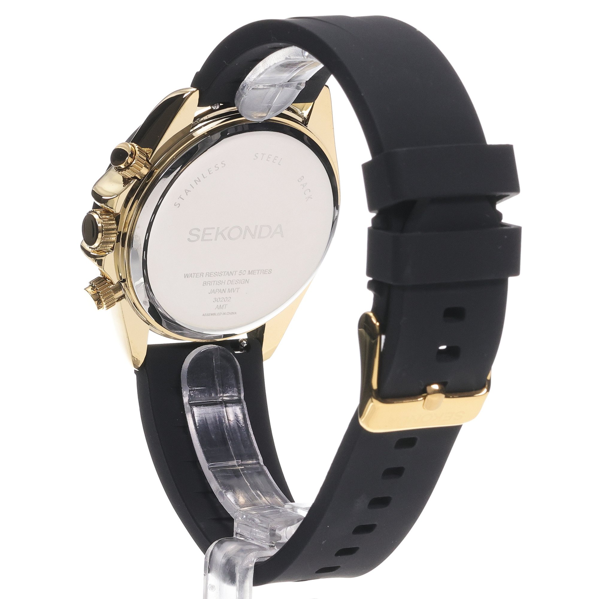 zegarek Sekonda 30202 kwarcowy męski Chronograph - miniatura 4