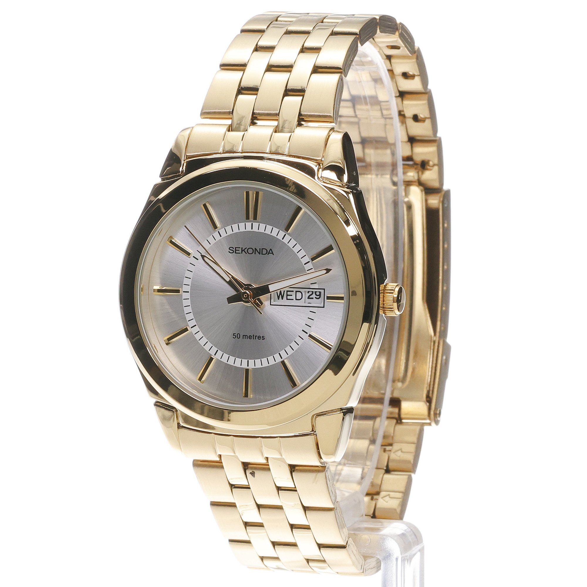 zegarek Sekonda 3450 złoty Classic - miniatura 2