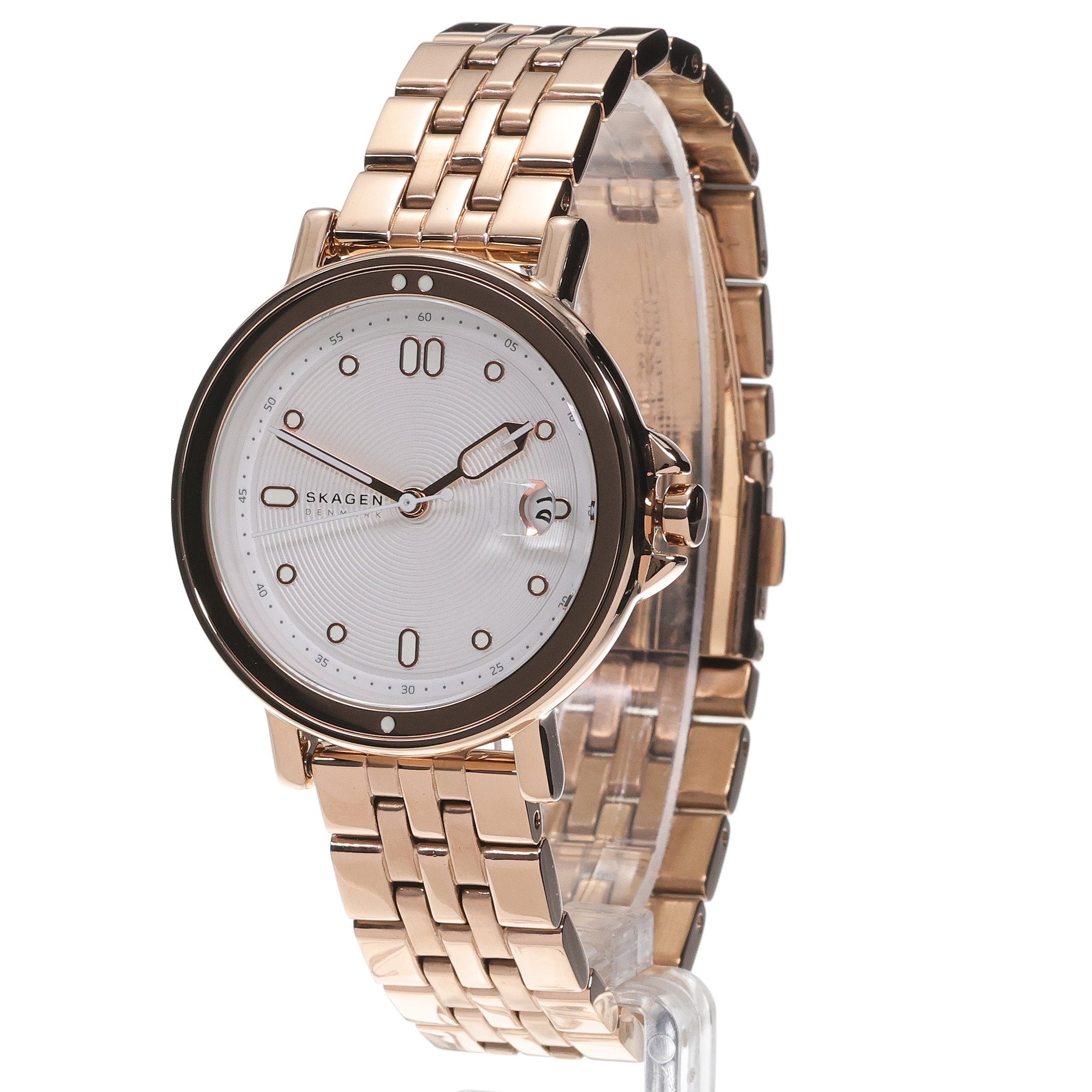 zegarek Skagen SKW3136 różowe złoto Signatur - miniatura 2