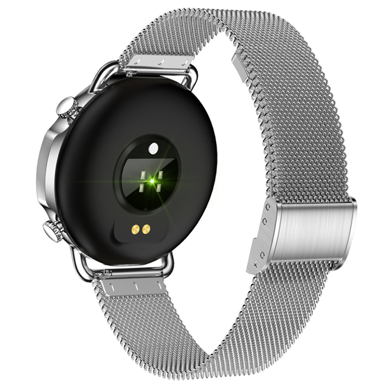 zegarek SMARBN091 Smartwatch Rubicon RNBE74 srebrny damski z krokomierz Smartwatch - miniatura 4