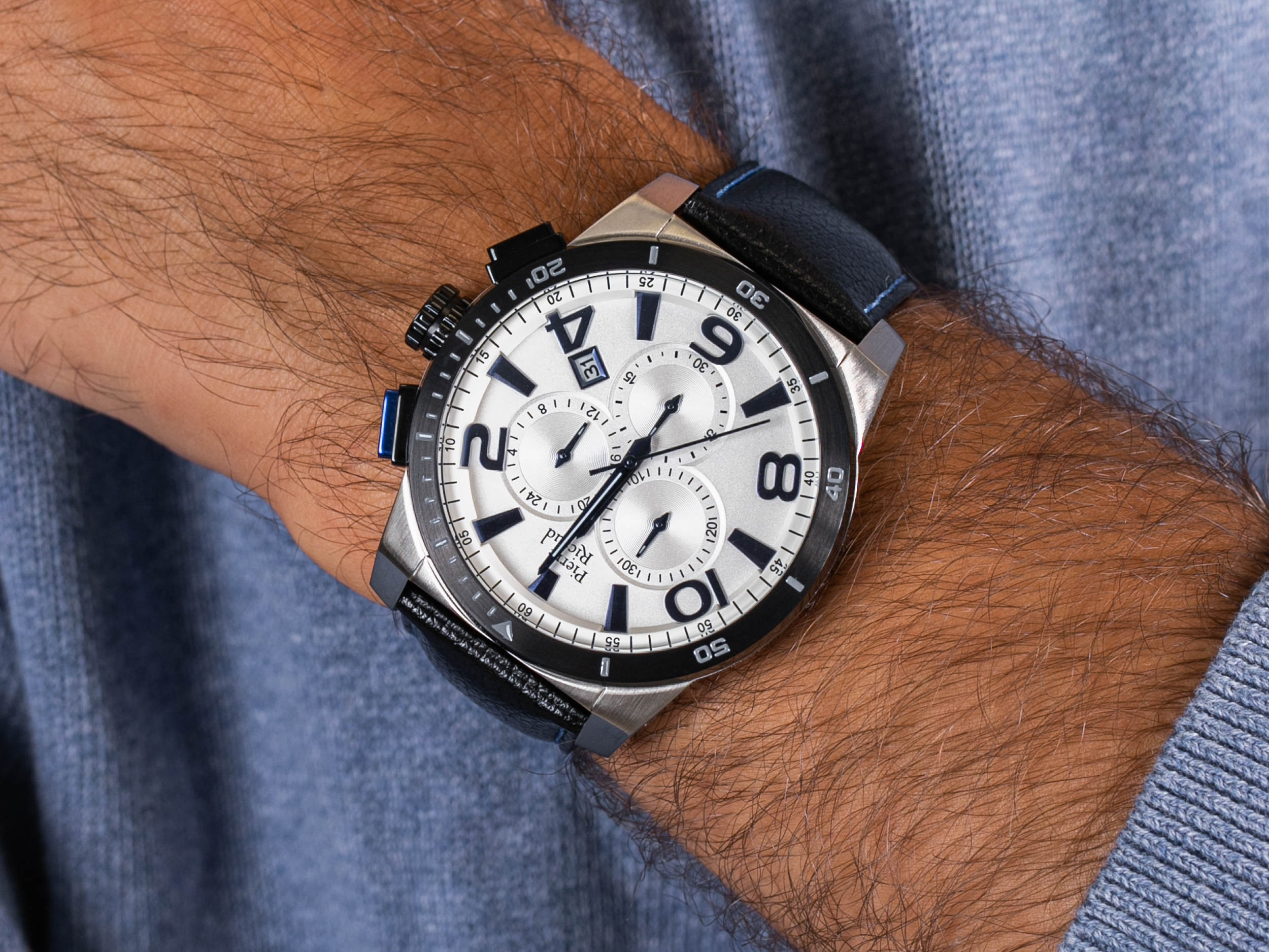 Pierre Ricaud P60016.Y2B3CH zegarek sportowy Pasek