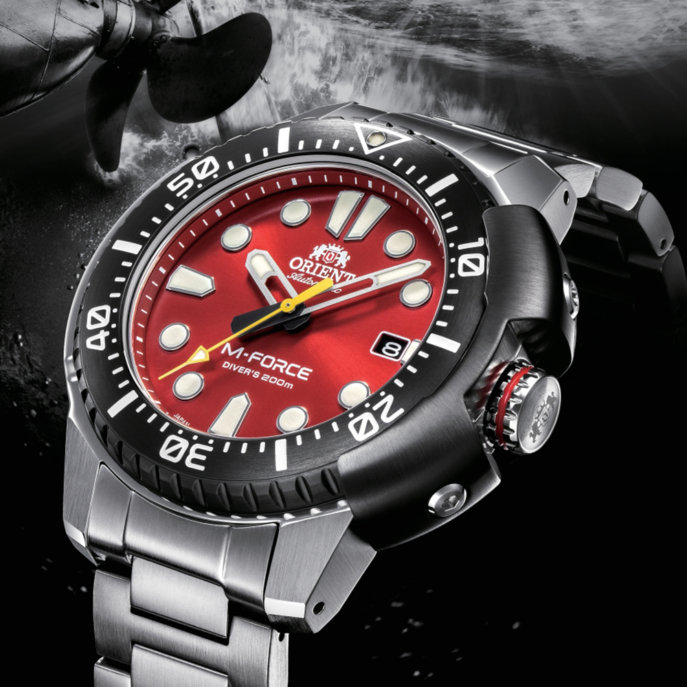 Orient RA-AC0L02R00B M-FORCE zegarek sportowy Sports - miniatura 3