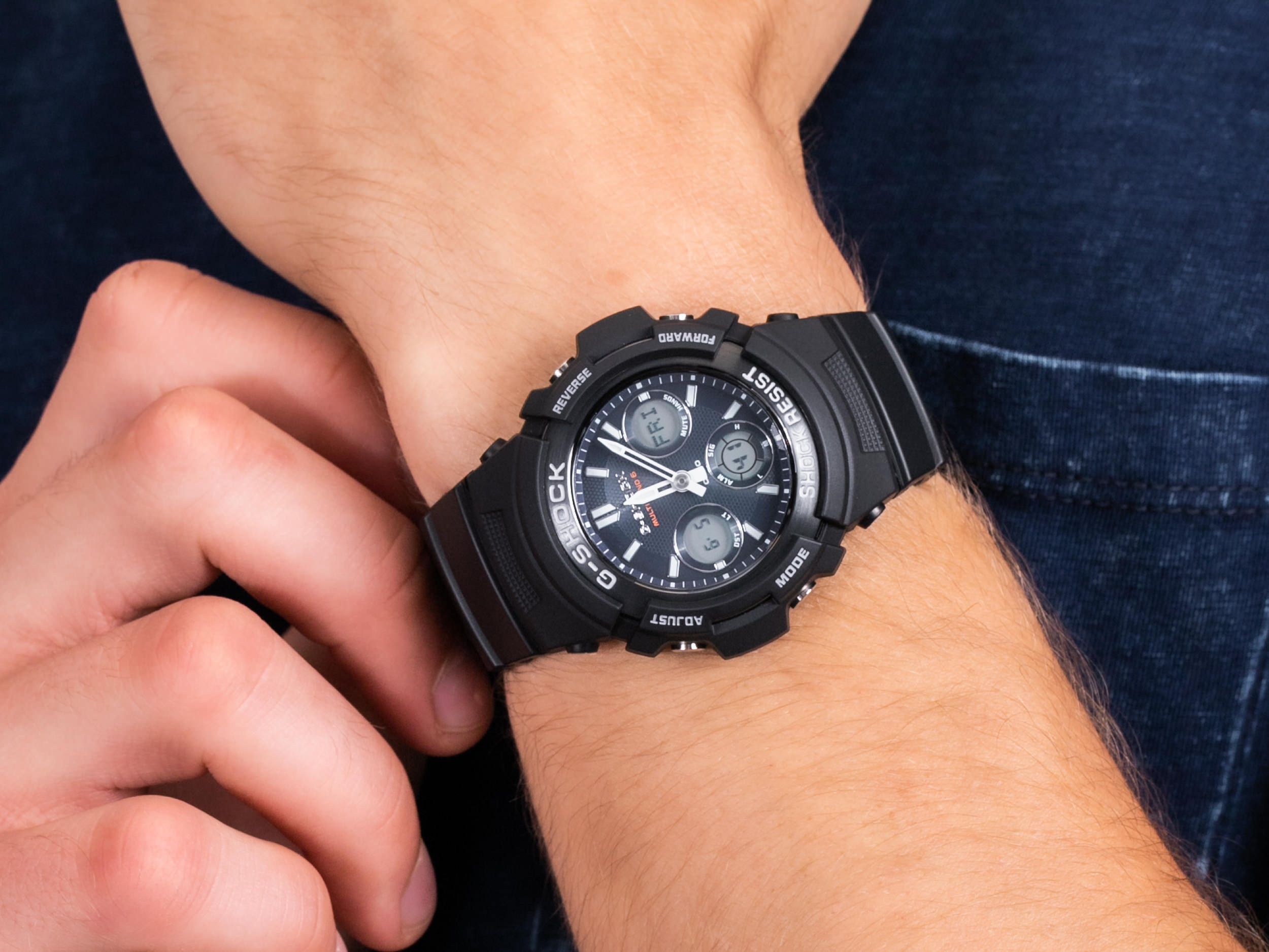 Casio AWG-M100SB-2AER zegarek sportowy G-SHOCK Original - miniatura 2