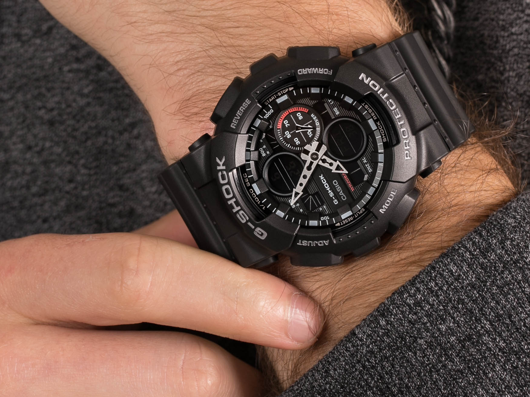 G-Shock GA-140-1A1ER zegarek sportowy G-SHOCK Original - miniatura 2