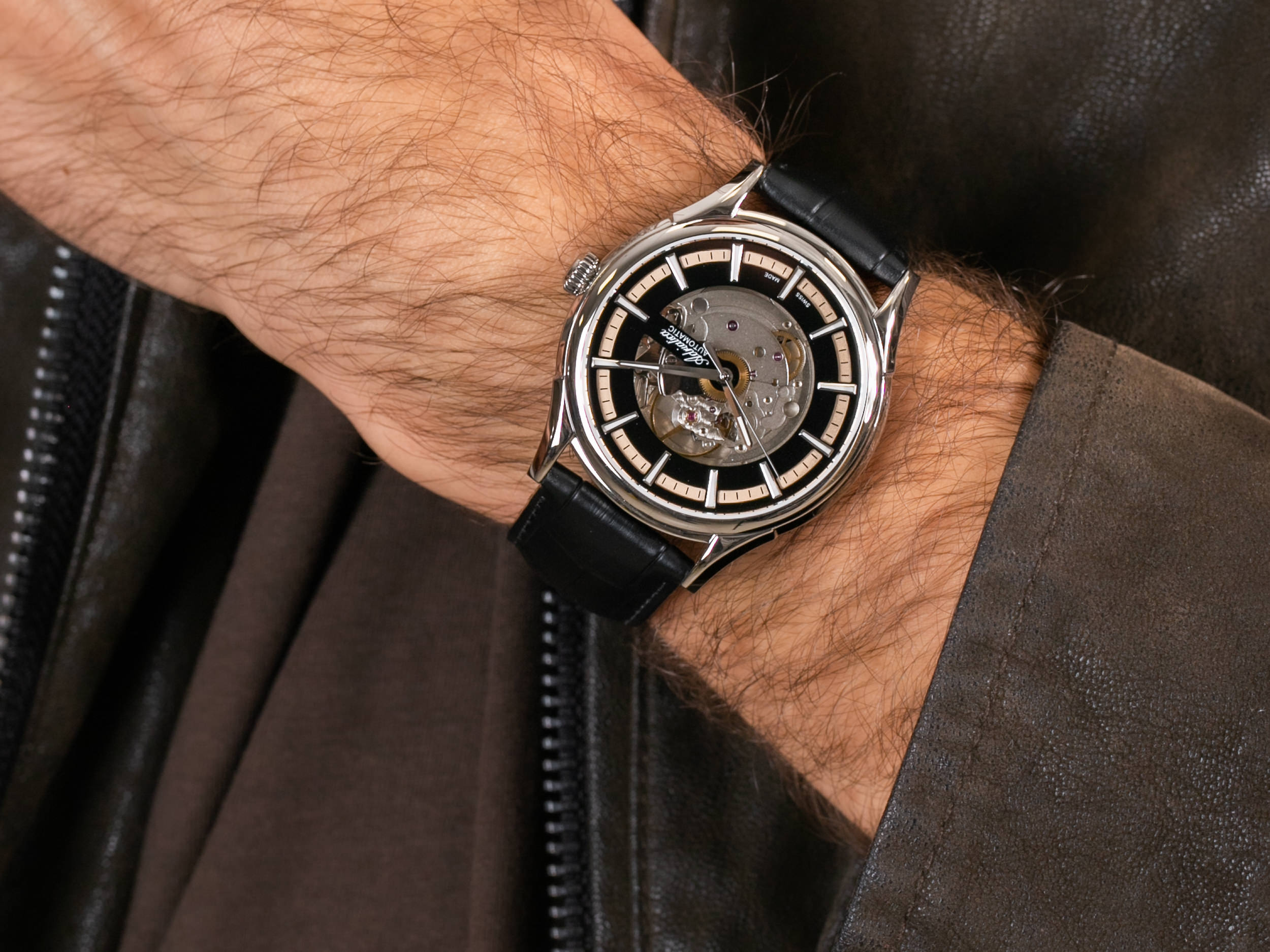 Adriatica A2804.5214RAS Skeleton Automatic zegarek klasyczny Automatic - miniatura 2