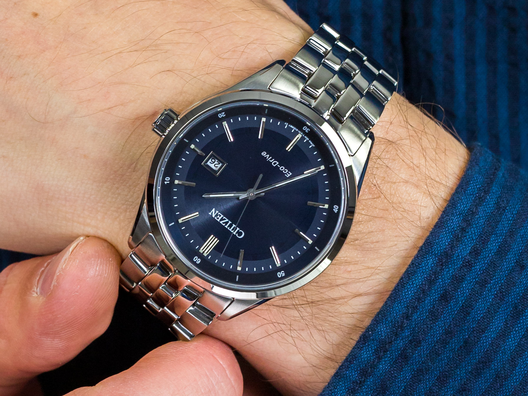 Citizen BM7251-53L zegarek klasyczny Ecodrive - miniatura 2
